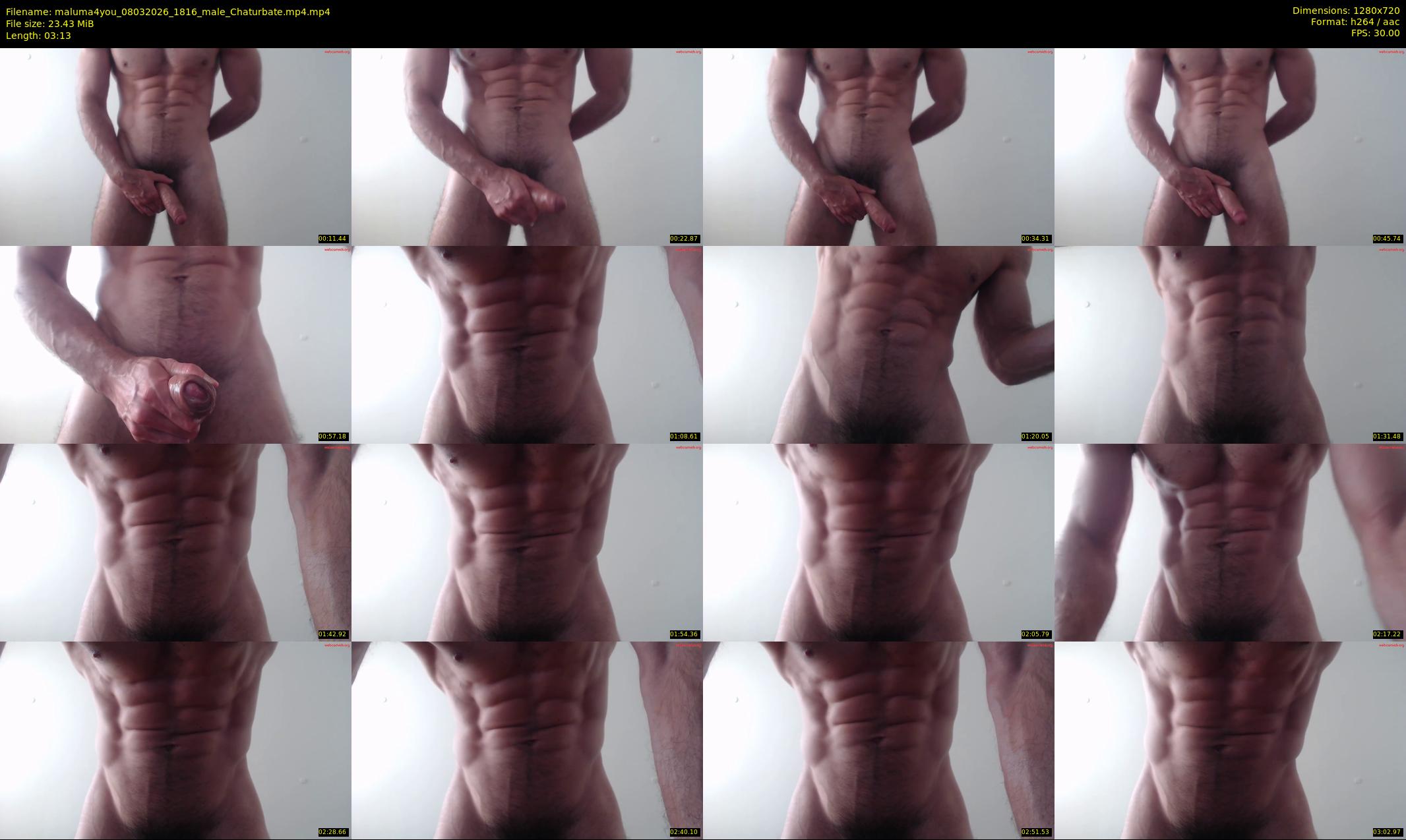 maluma4you — 4 minute Chaturbate male cam show recording, 720p, Mar 8, 2026