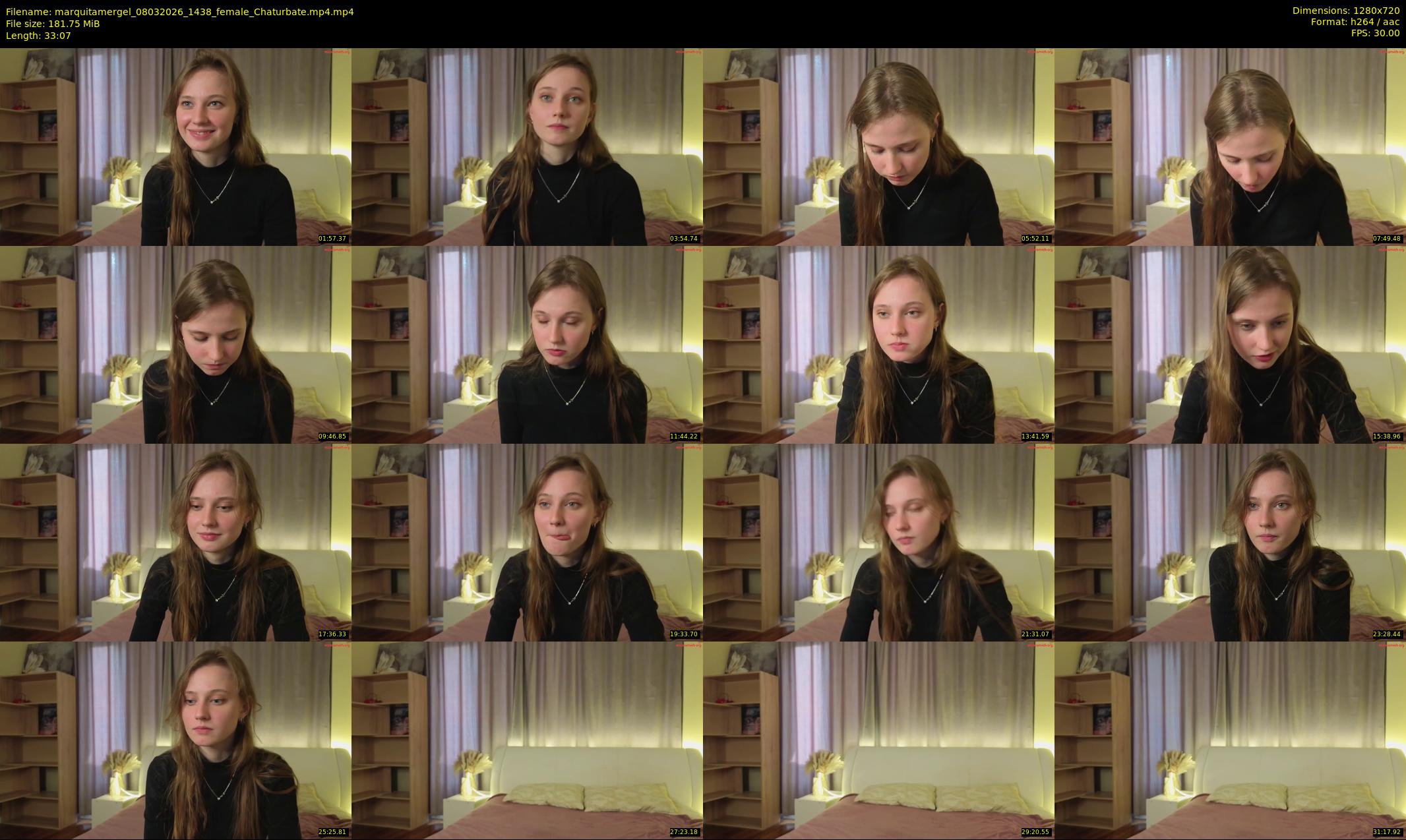 marquitamergel — 34 minute Chaturbate couple cam show recording, 720p, Mar 8, 2026