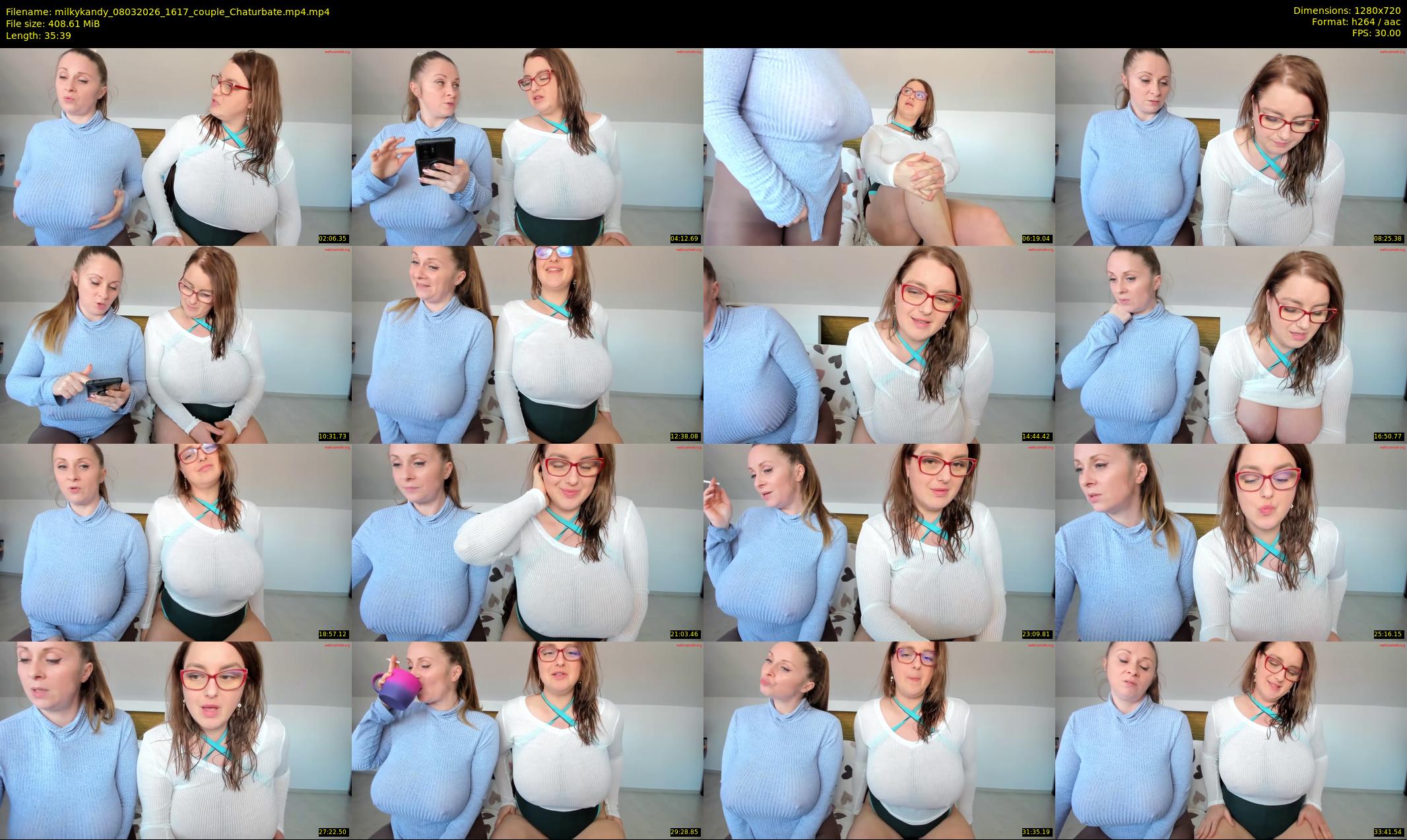 milkykandy — 36 minute Chaturbate female cam show recording, 720p, Mar 8, 2026