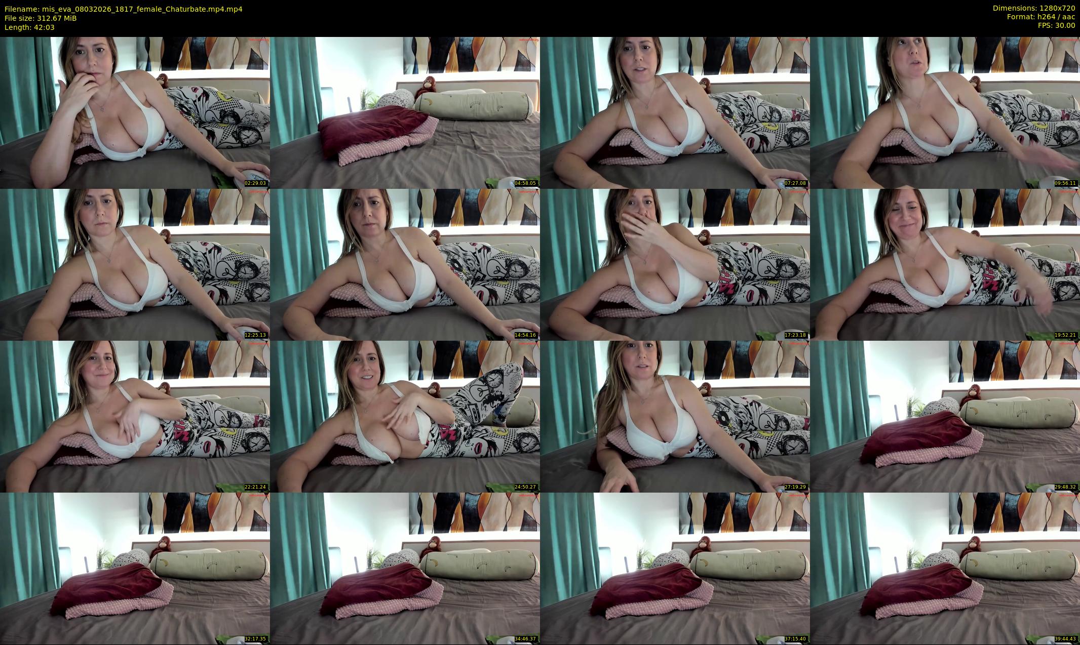 mis_eva — 43 minute Chaturbate female cam show recording, 720p, Mar 8, 2026