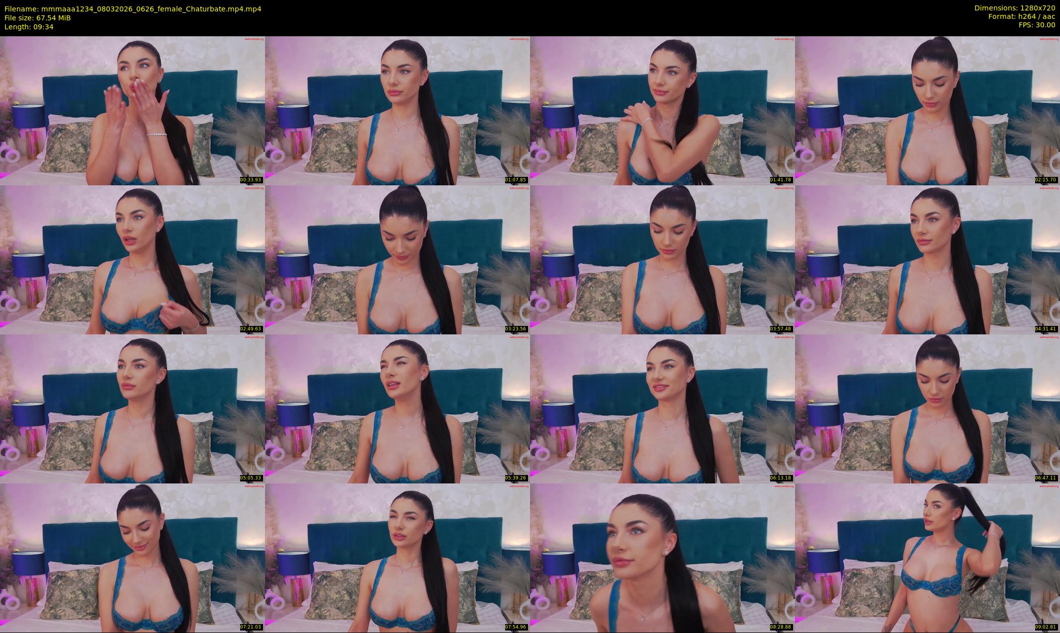 mmmaaa1234 — 10 minute Chaturbate female cam show recording, 720p, Mar 8, 2026
