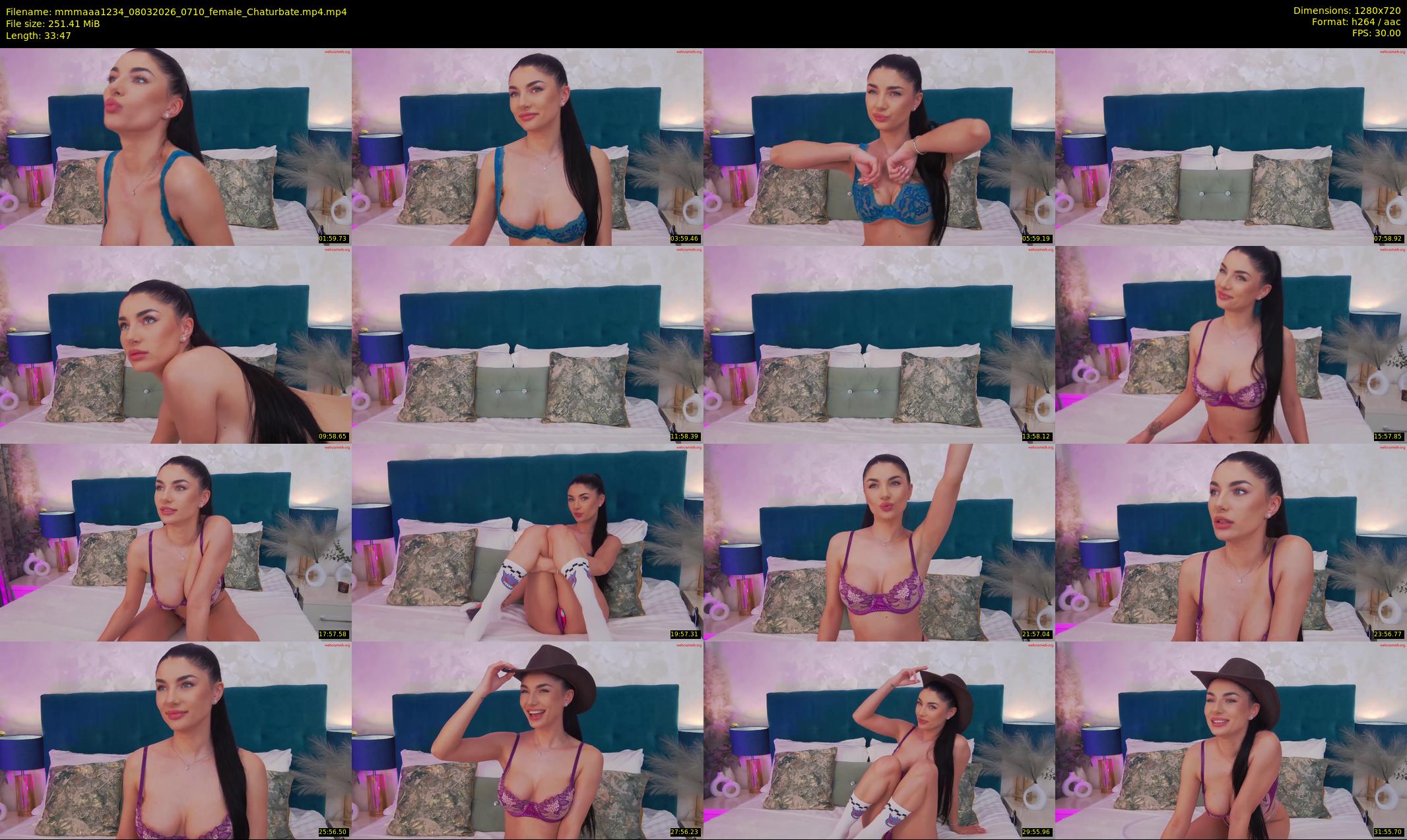 mmmaaa1234 — 34 minute Chaturbate female cam show recording, 720p, Mar 8, 2026