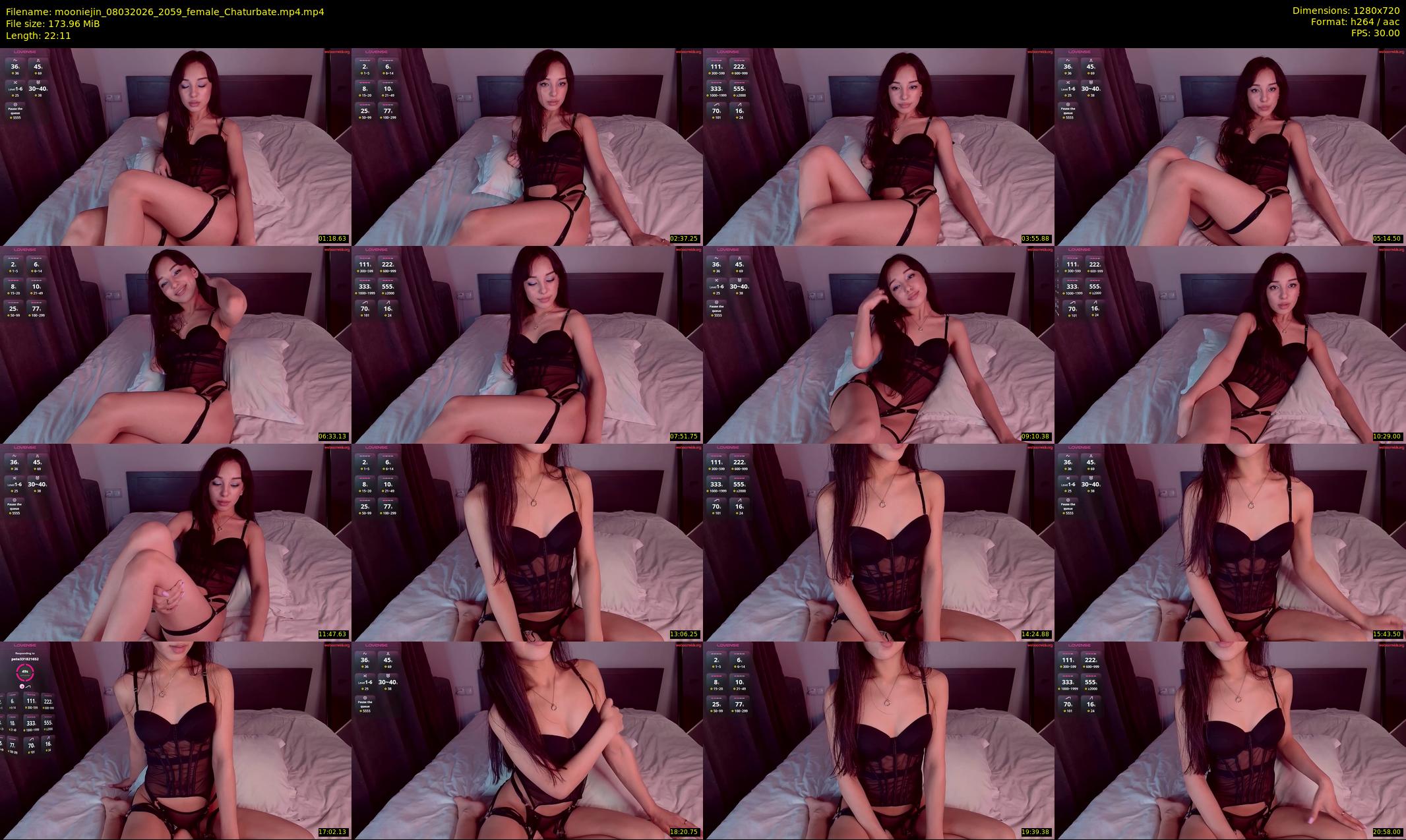 mooniejin — 23 minute Chaturbate female cam show recording, 720p, Mar 8, 2026