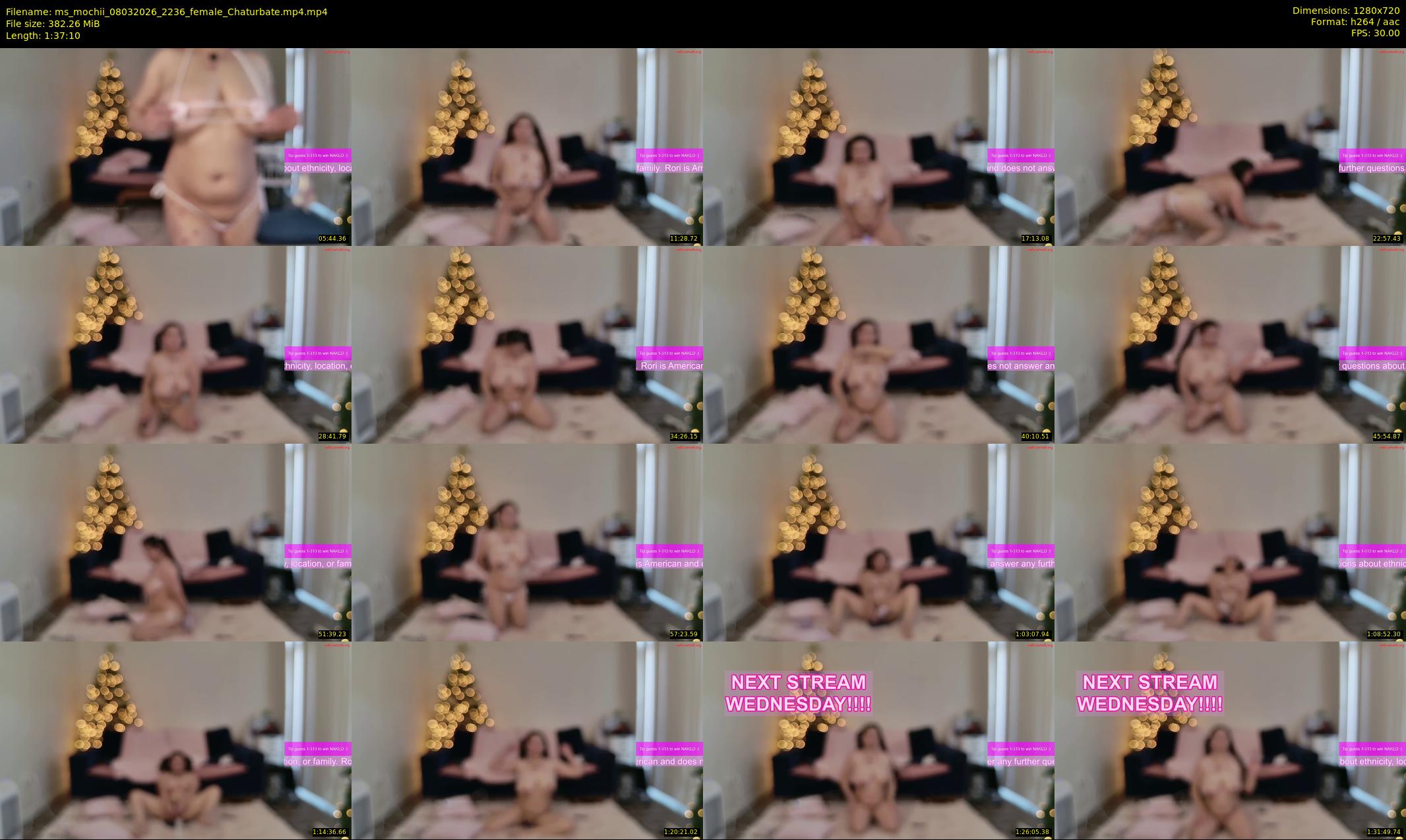 ms_mochii — 98 minute Chaturbate female cam show recording, 720p, Mar 8, 2026