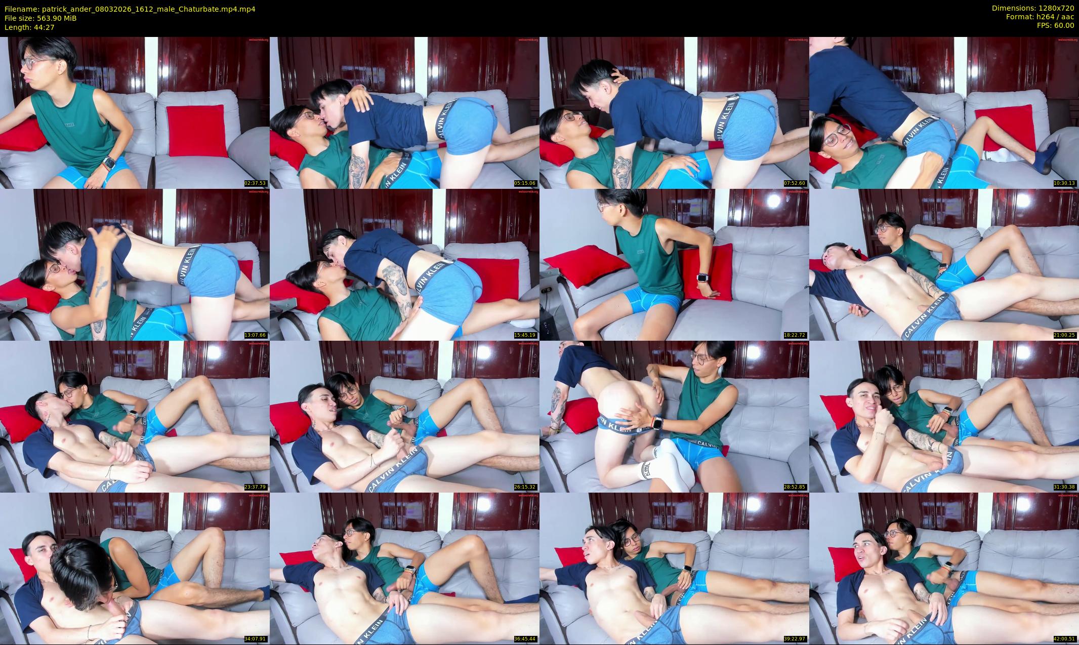 patrick_ander — 45 minute Chaturbate male cam show recording, 720p, Mar 8, 2026