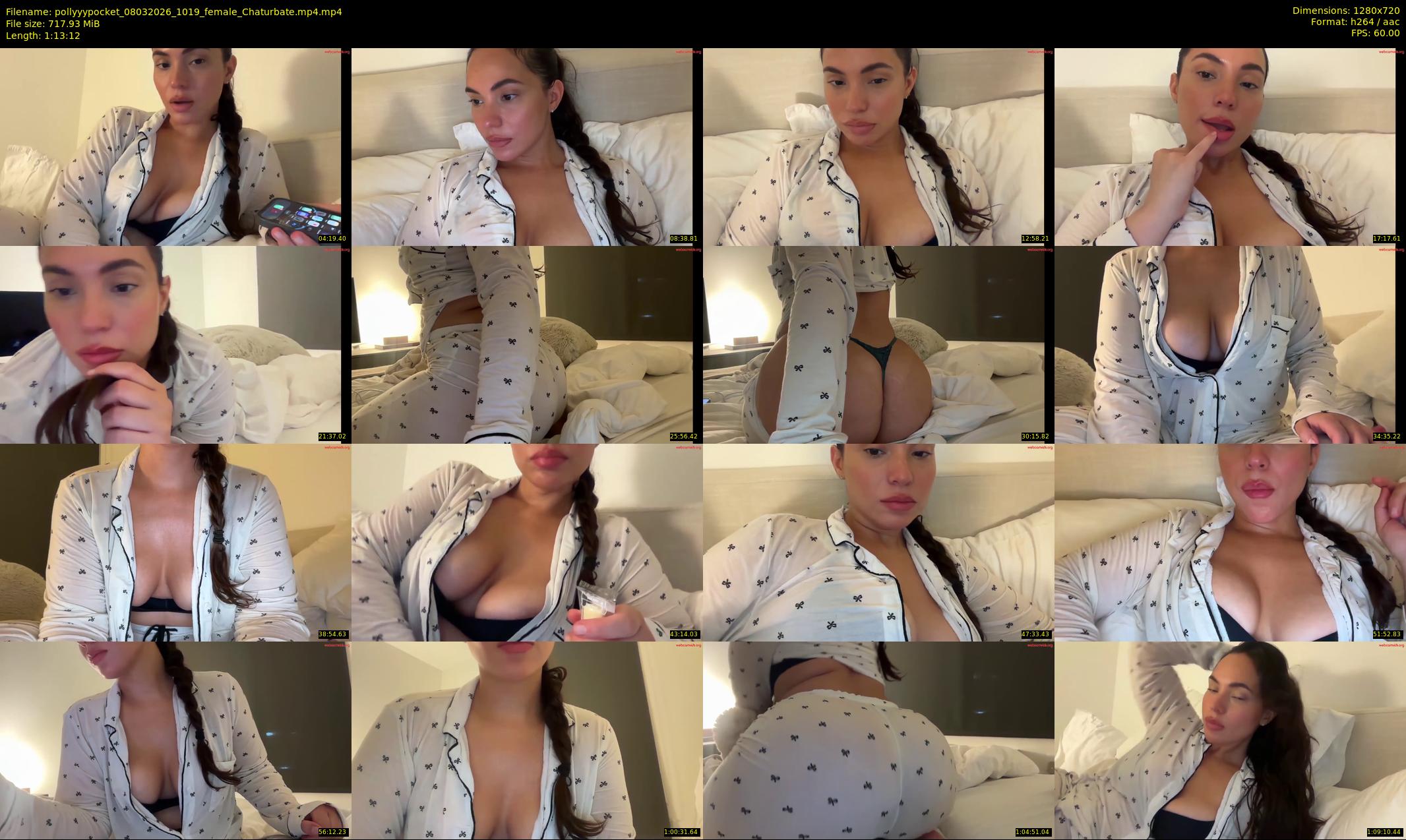 pollyyypocket — 74 minute Chaturbate female cam show recording, 720p, Mar 8, 2026