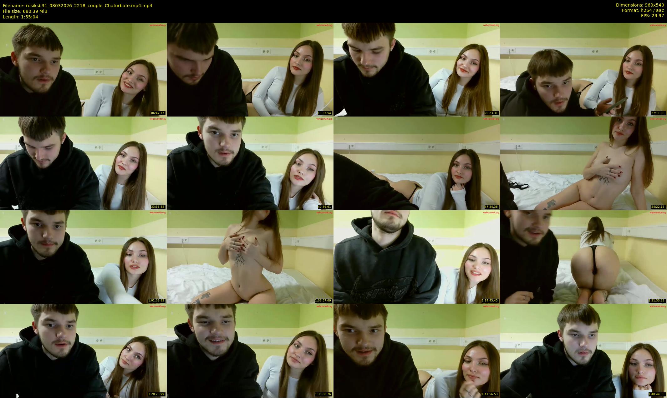 rusiksb31 — 116 minute Chaturbate couple cam show recording, 480p, Mar 8, 2026