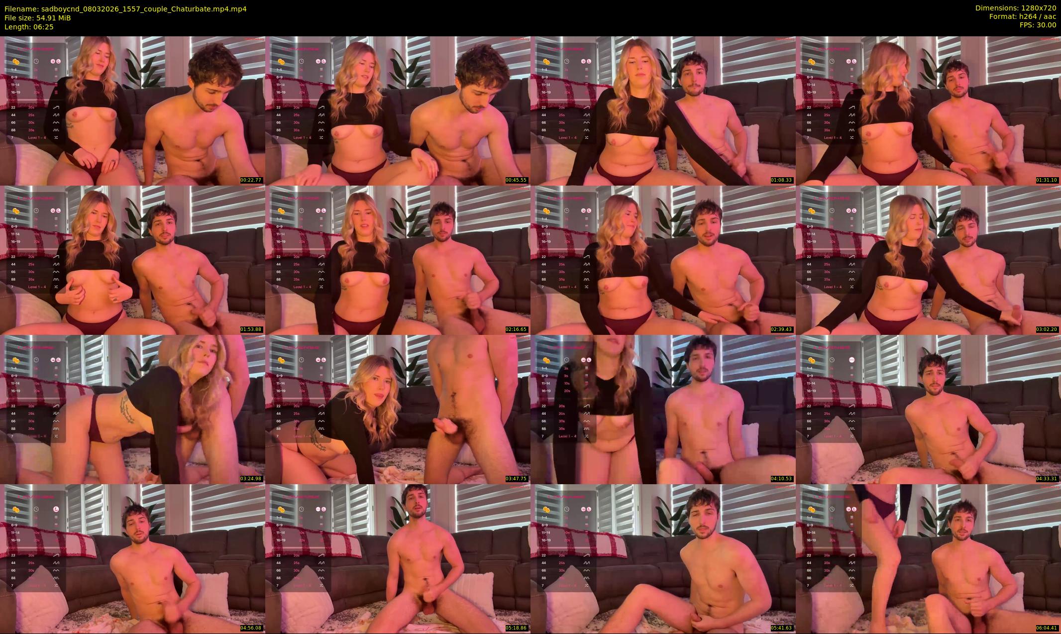 sadboycnd — 7 minute Chaturbate male cam show recording, 720p, Mar 8, 2026