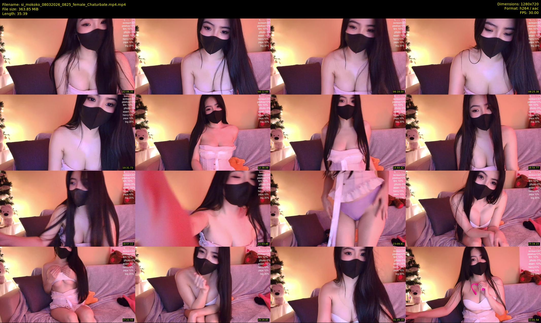 si_mokoko — 36 minute Chaturbate female cam show recording, 720p, Mar 8, 2026