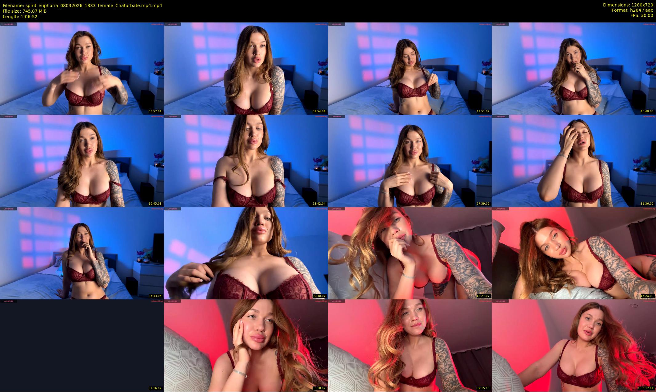 spirit_euphoria — 67 minute Chaturbate female cam show recording, 720p, Mar 8, 2026