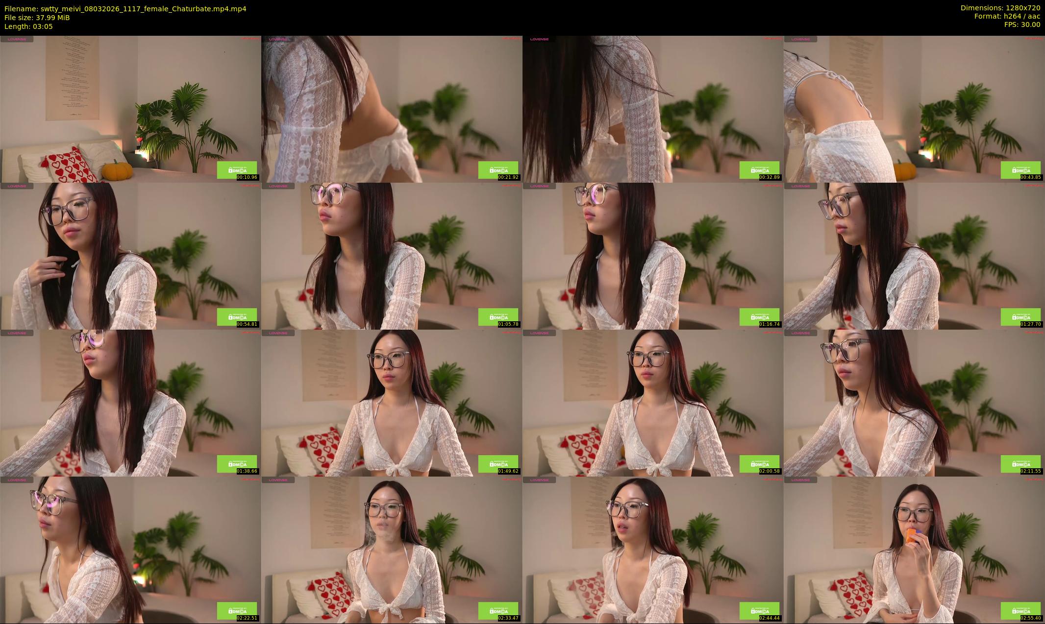 swtty_meivi — 4 minute Chaturbate female cam show recording, 720p, Mar 8, 2026