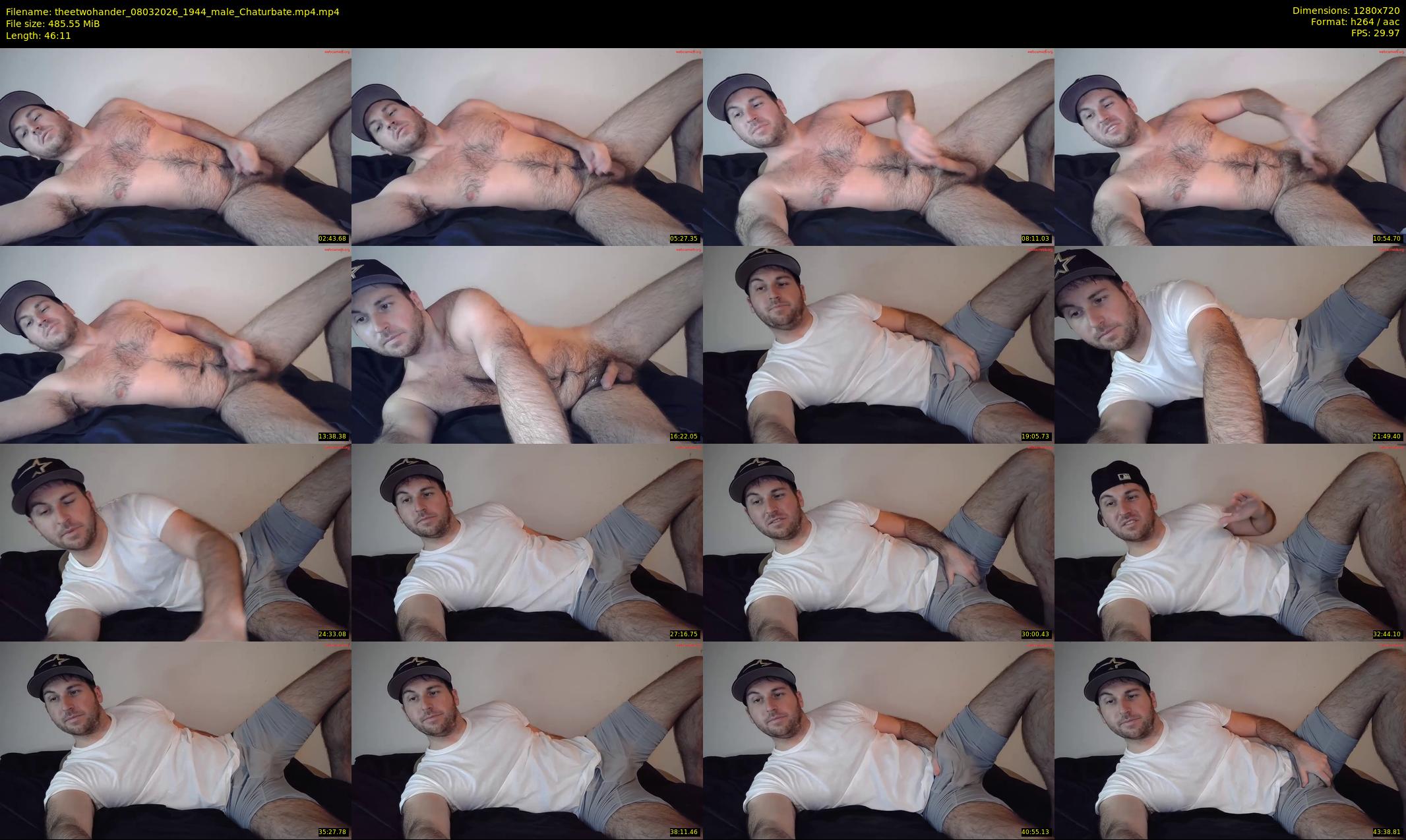 theetwohander — 47 minute Chaturbate male cam show recording, 720p, Mar 8, 2026