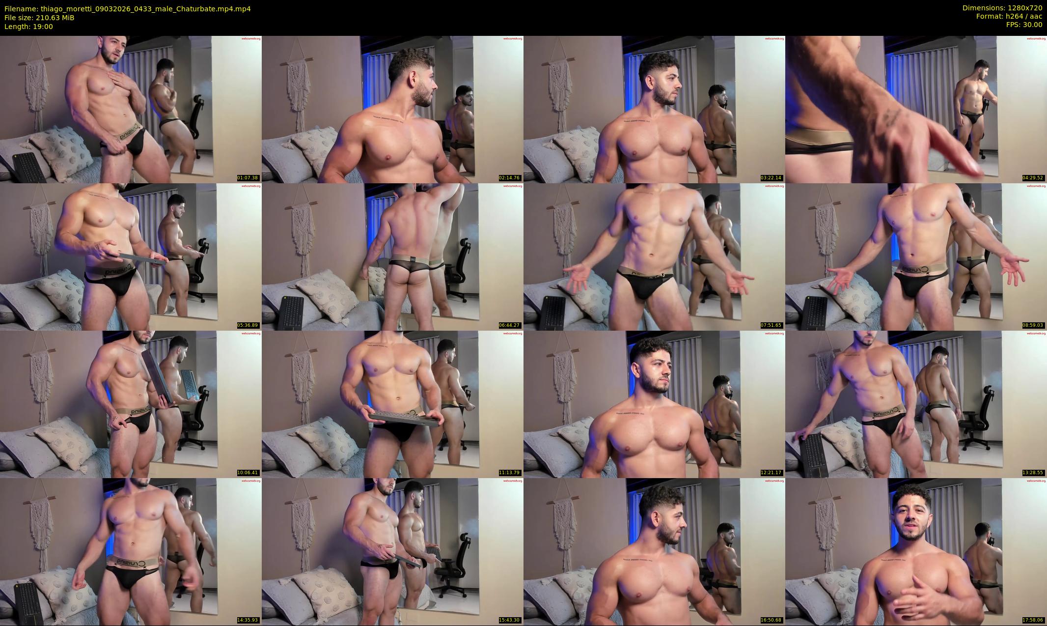 thiago_moretti — 19 minute Chaturbate male cam show recording, 720p, Mar 9, 2026