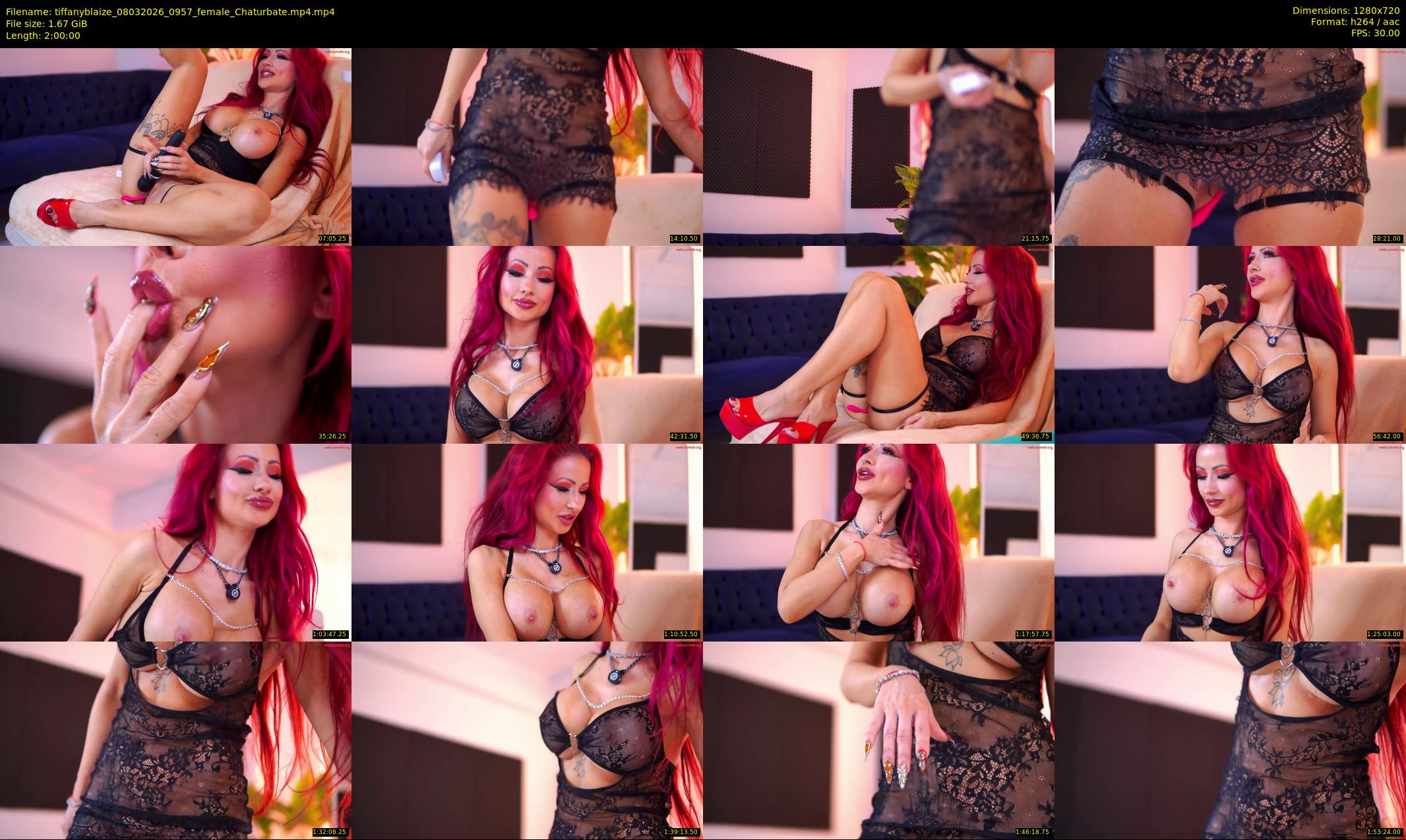 tiffanyblaize — 120 minute Chaturbate female cam show recording, 720p, Mar 8, 2026
