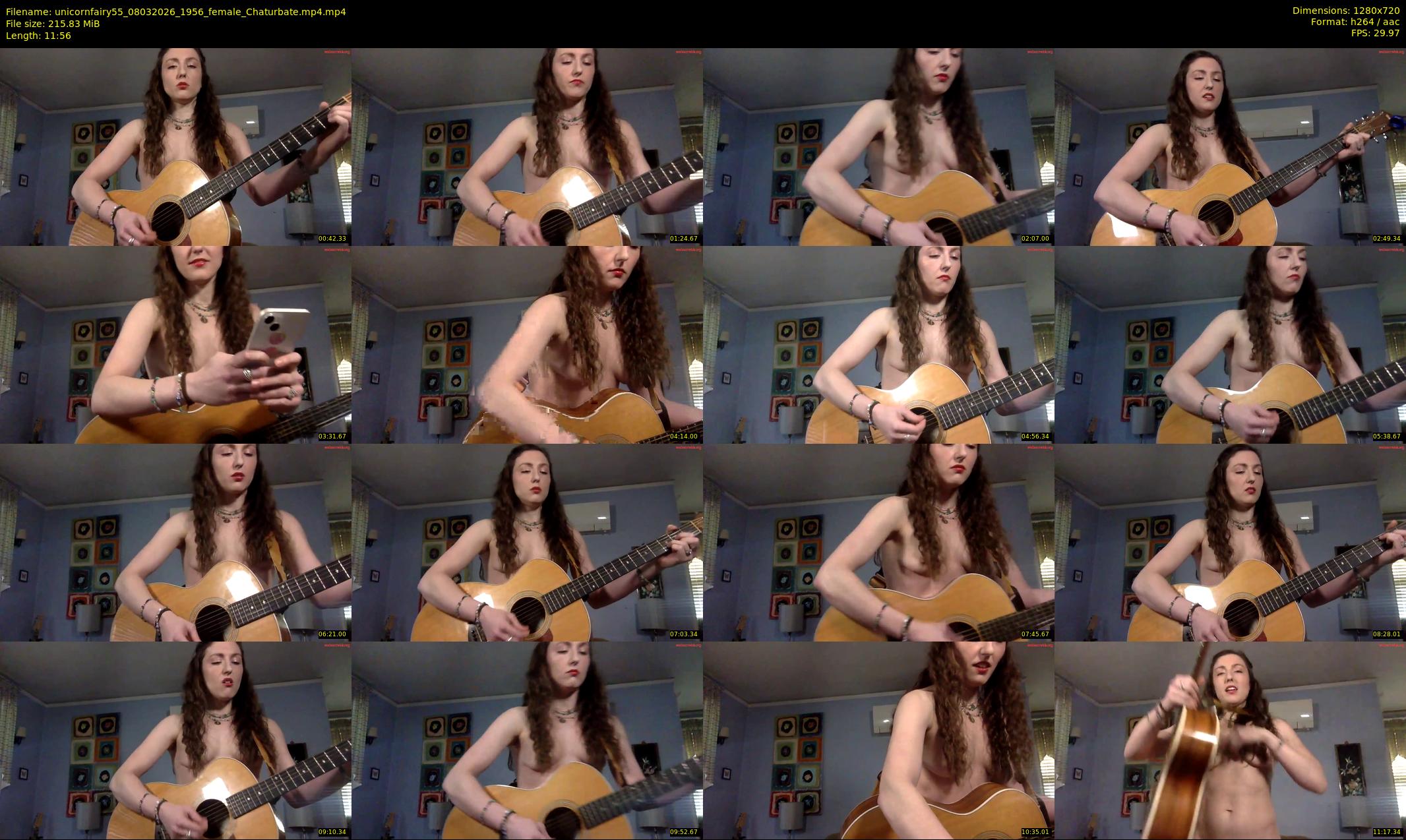 unicornfairy55 — 12 minute Chaturbate female cam show recording, 720p, Mar 8, 2026