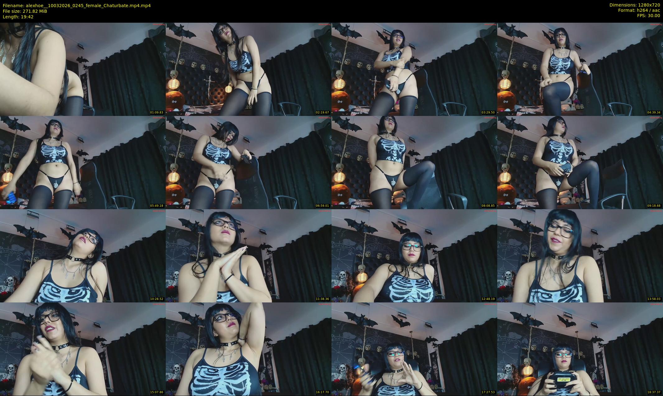 alexhoe_ — 20 minute Chaturbate female cam show recording, 720p, Mar 10, 2026