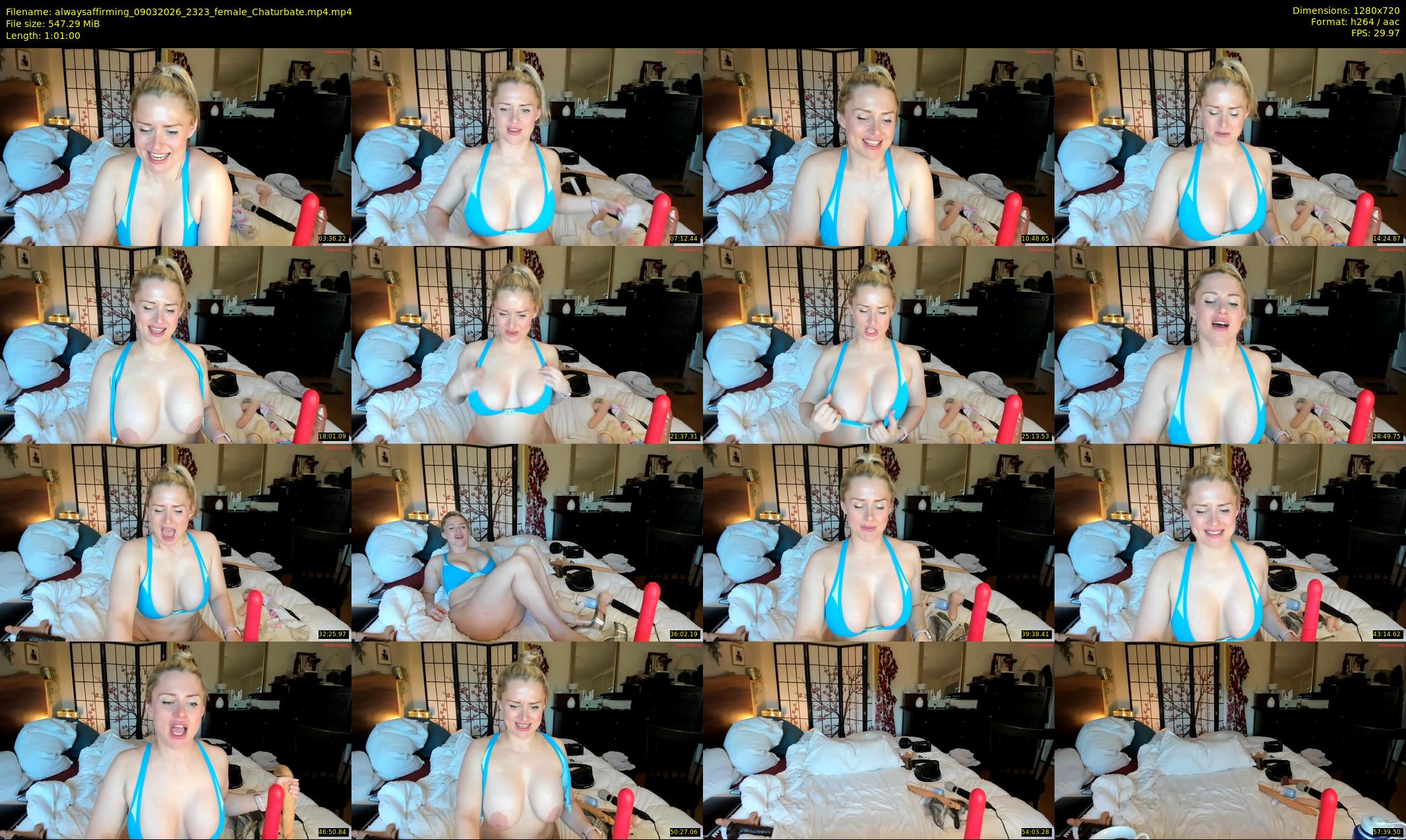 alwaysaffirming — 61 minute Chaturbate couple cam show recording, 720p, Mar 9, 2026