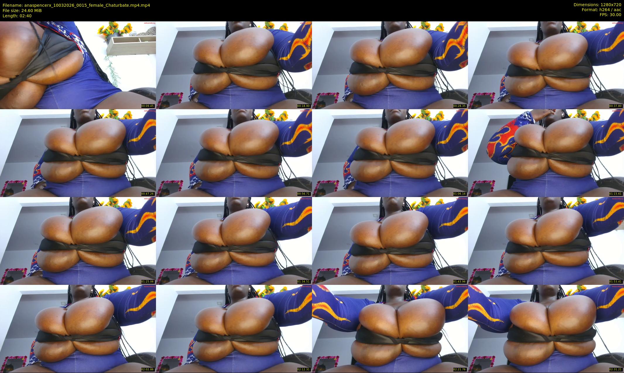 anaspencerx — 3 minute Chaturbate female cam show recording, 720p, Mar 10, 2026