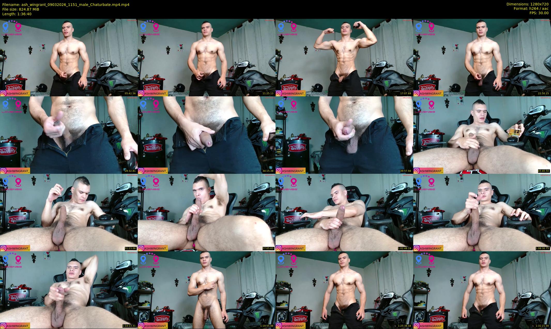 ash_wingrant — 97 minute Chaturbate male cam show recording, 720p, Mar 9, 2026
