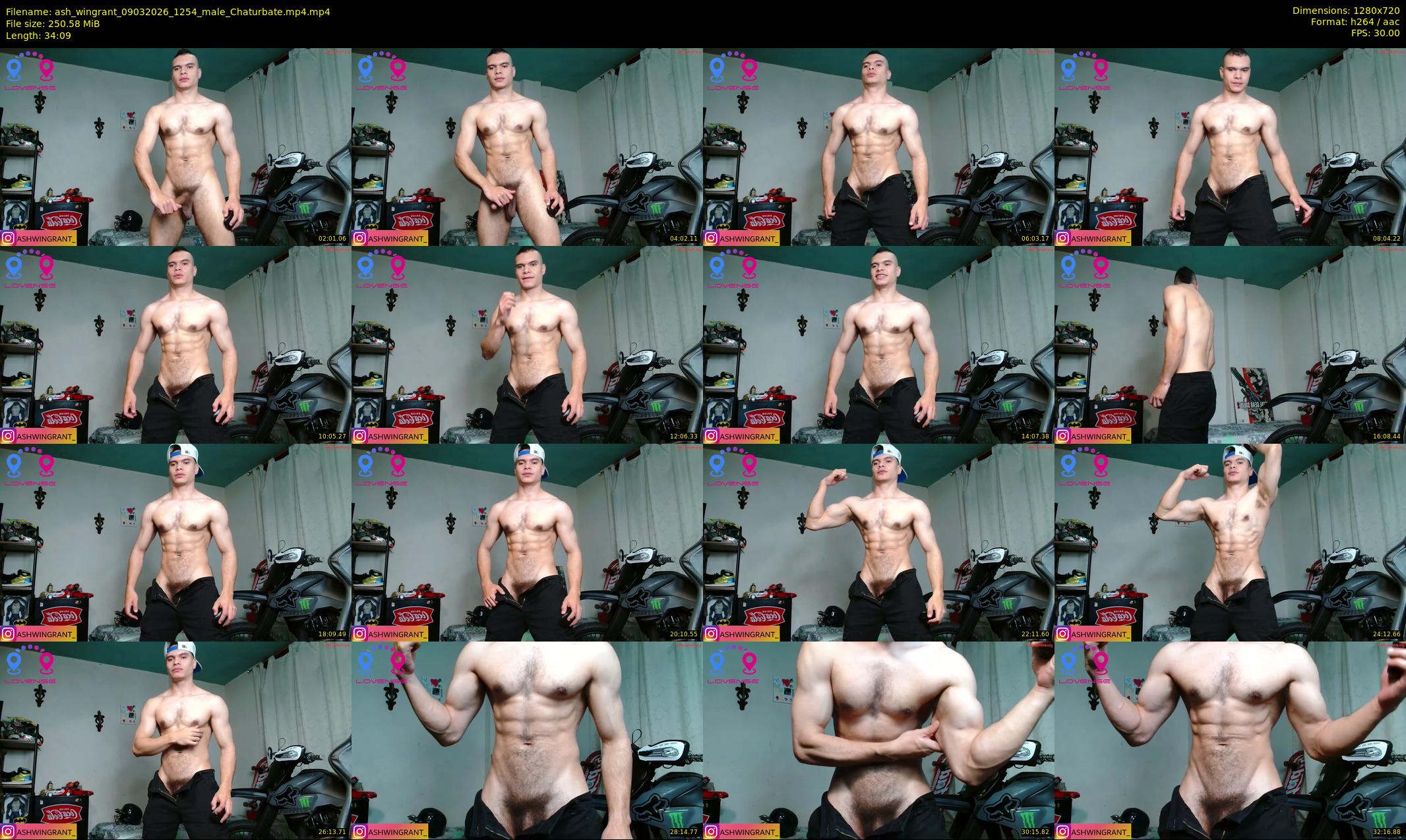 ash_wingrant — 35 minute Chaturbate male cam show recording, 720p, Mar 9, 2026