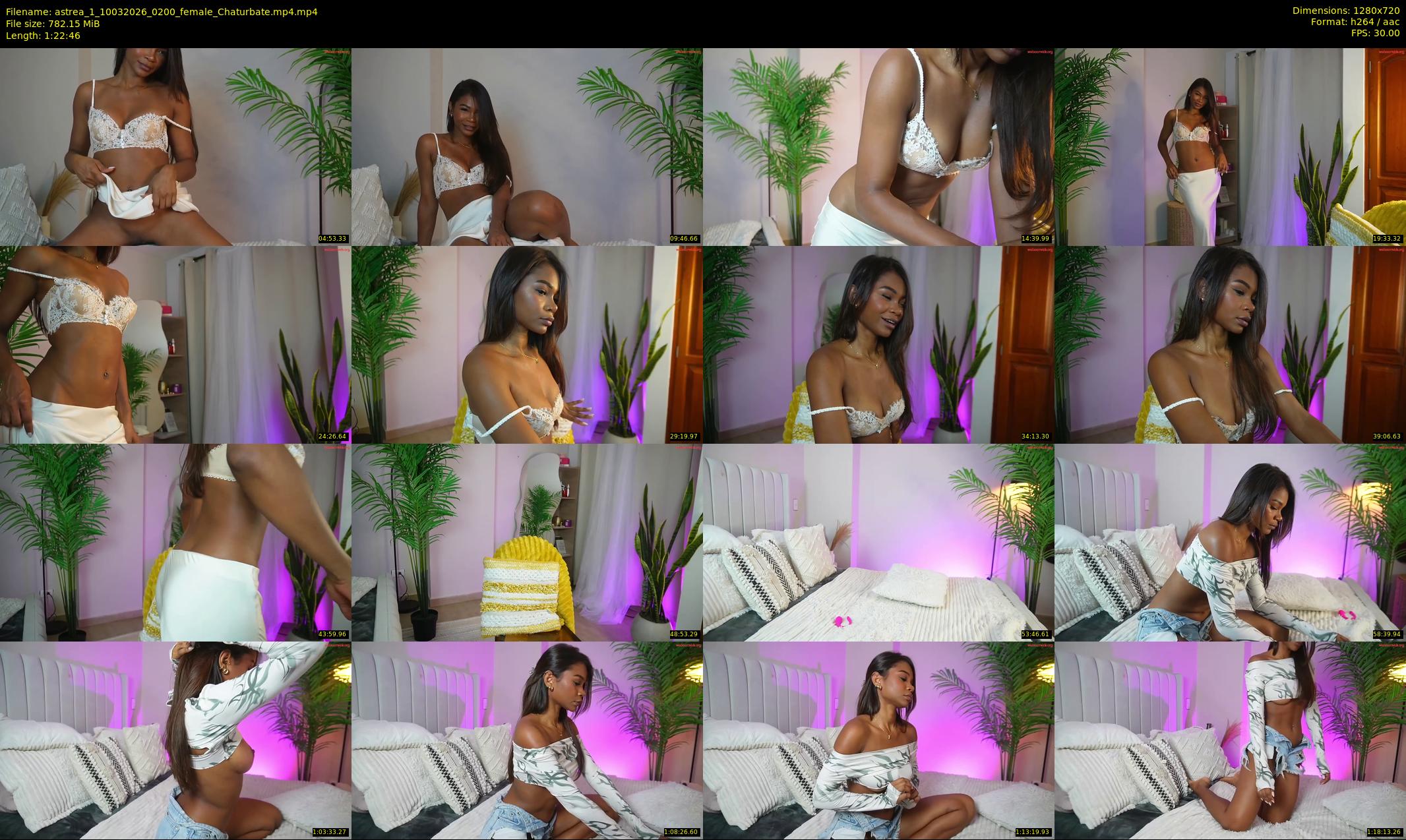 astrea_1 — 83 minute Chaturbate female cam show recording, 720p, Mar 10, 2026