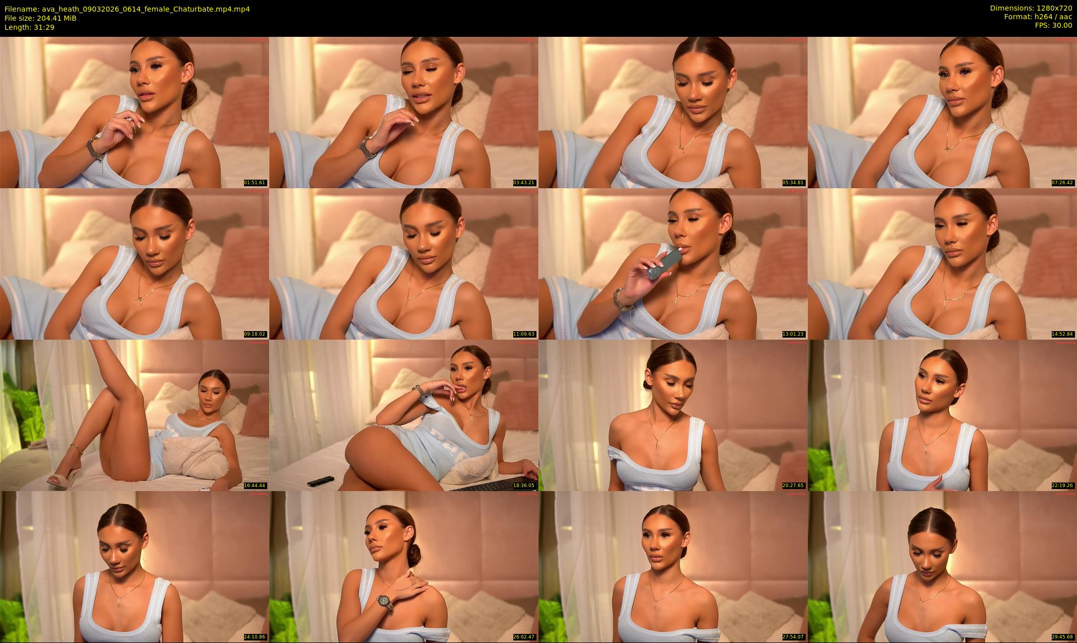 ava_heath — 32 minute Chaturbate female cam show recording, 720p, Mar 9, 2026