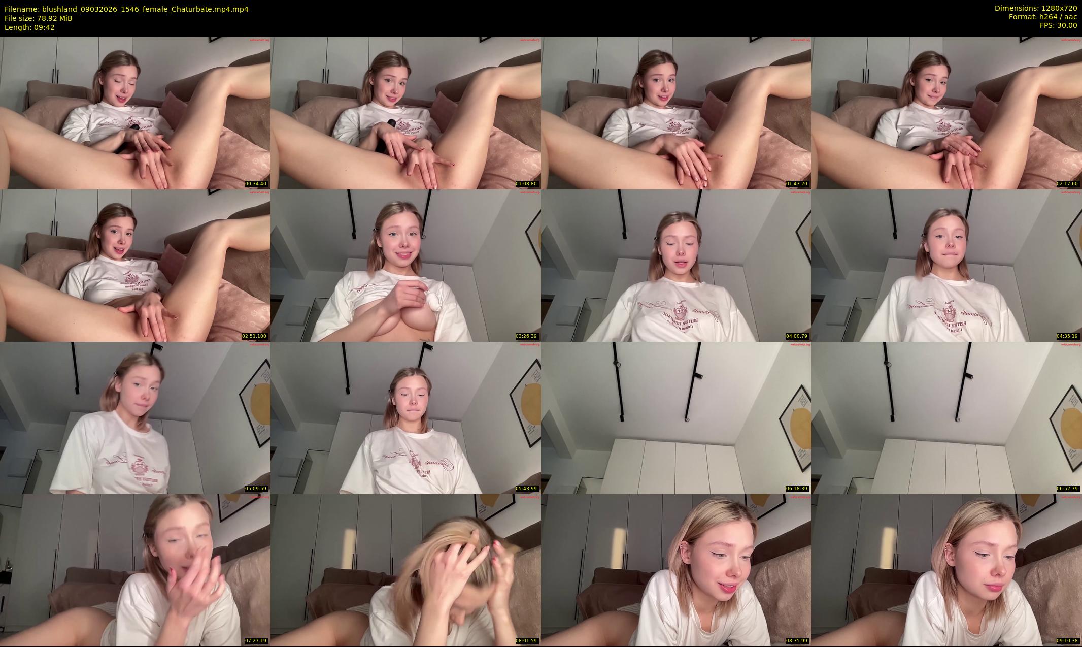 blushland — 10 minute Chaturbate couple cam show recording, 720p, Mar 9, 2026