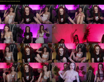 bright_diamonds_054 — 121 minute Chaturbate couple cam show recording, 720p, Mar 9, 2026