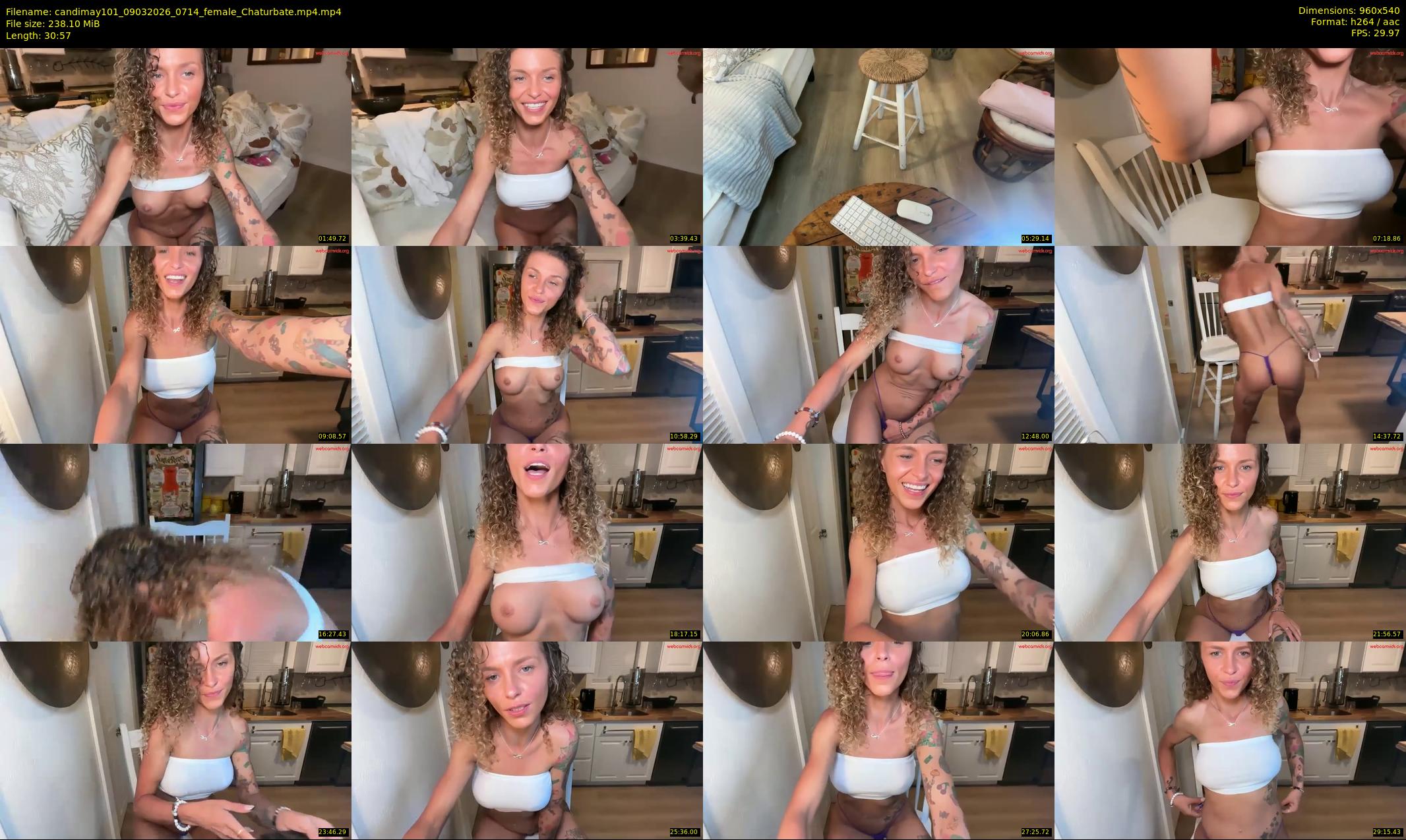 candimay101 — 31 minute Chaturbate female cam show recording, 480p, Mar 9, 2026