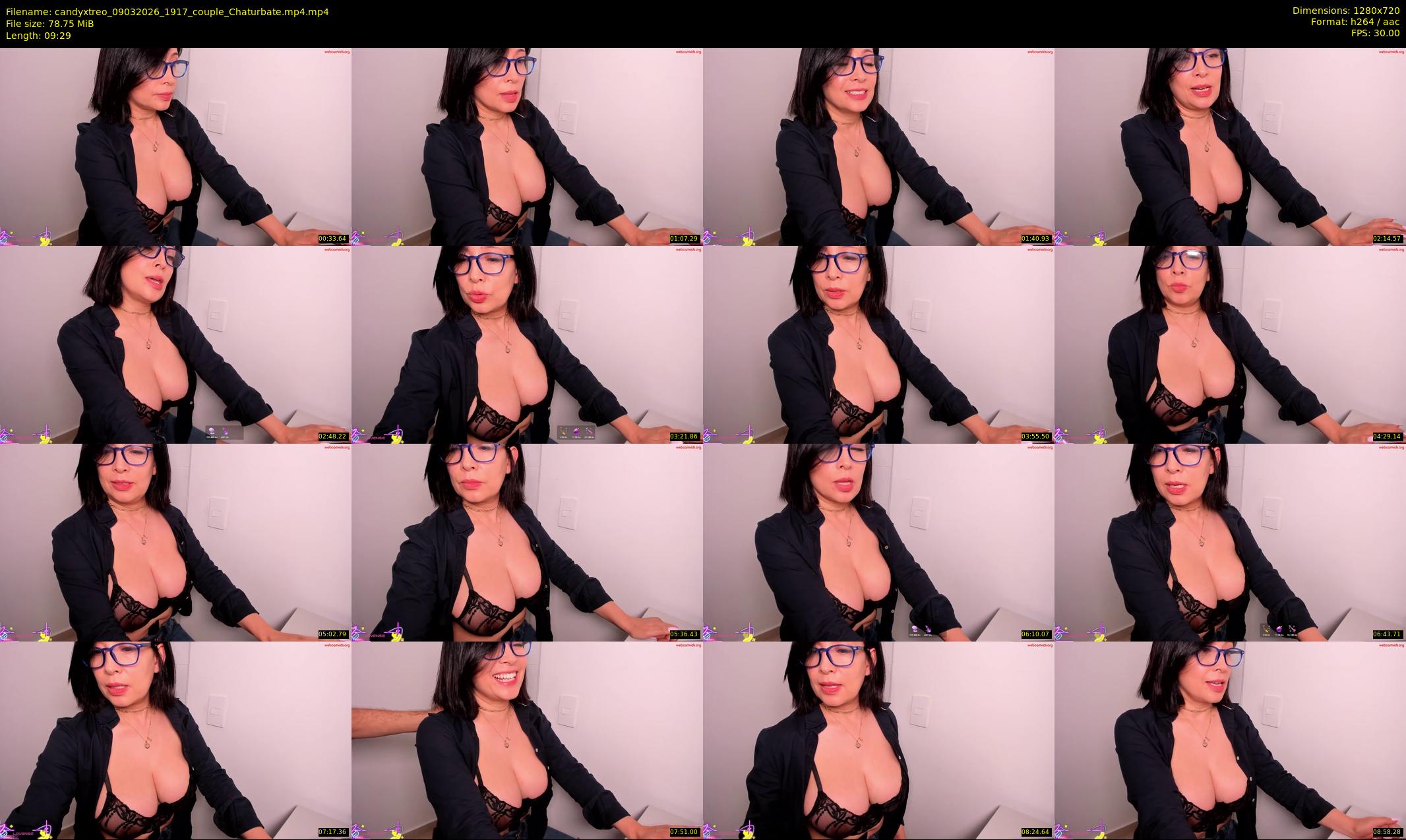 candyxtreo — 10 minute Chaturbate couple cam show recording, 720p, Mar 9, 2026