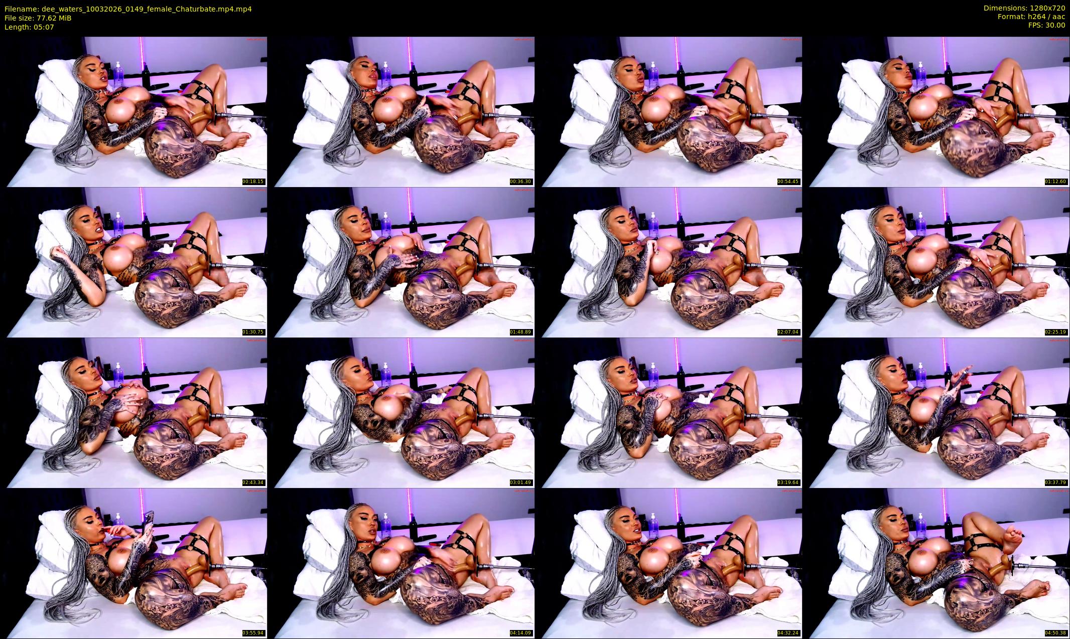 dee_waters — 6 minute Chaturbate female cam show recording, 720p, Mar 10, 2026