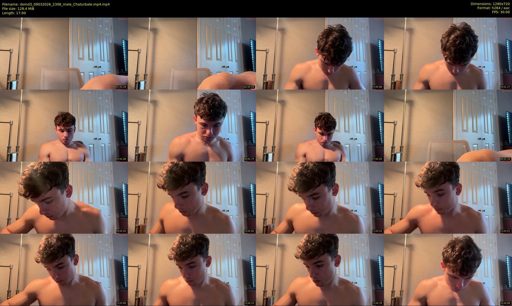 domd3 — 17 minute Chaturbate male cam show recording, 720p, Mar 9, 2026