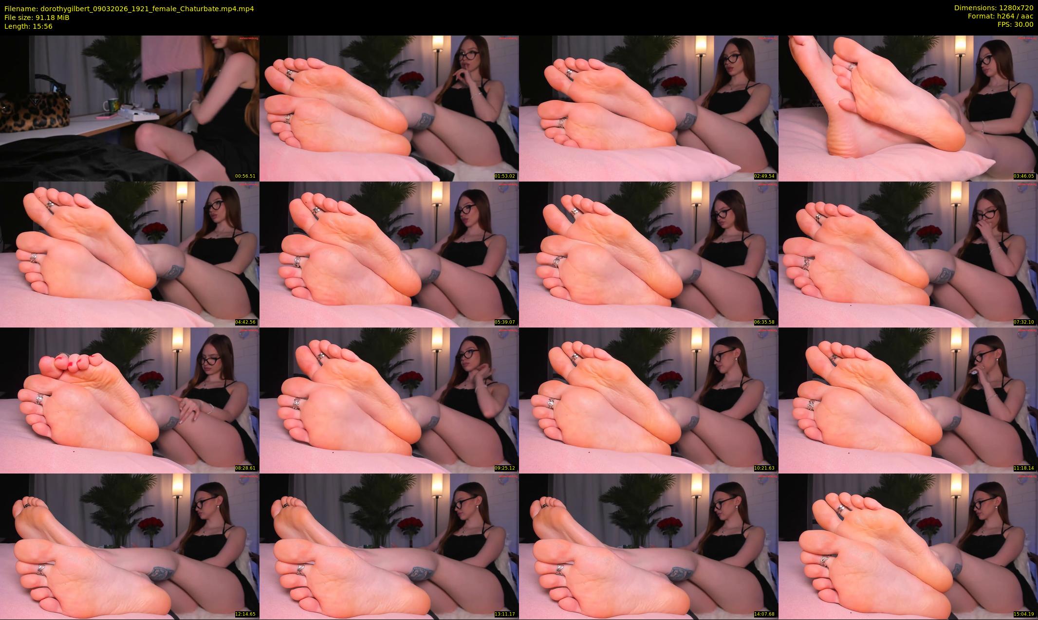 dorothygilbert — 16 minute Chaturbate female cam show recording, 720p, Mar 9, 2026