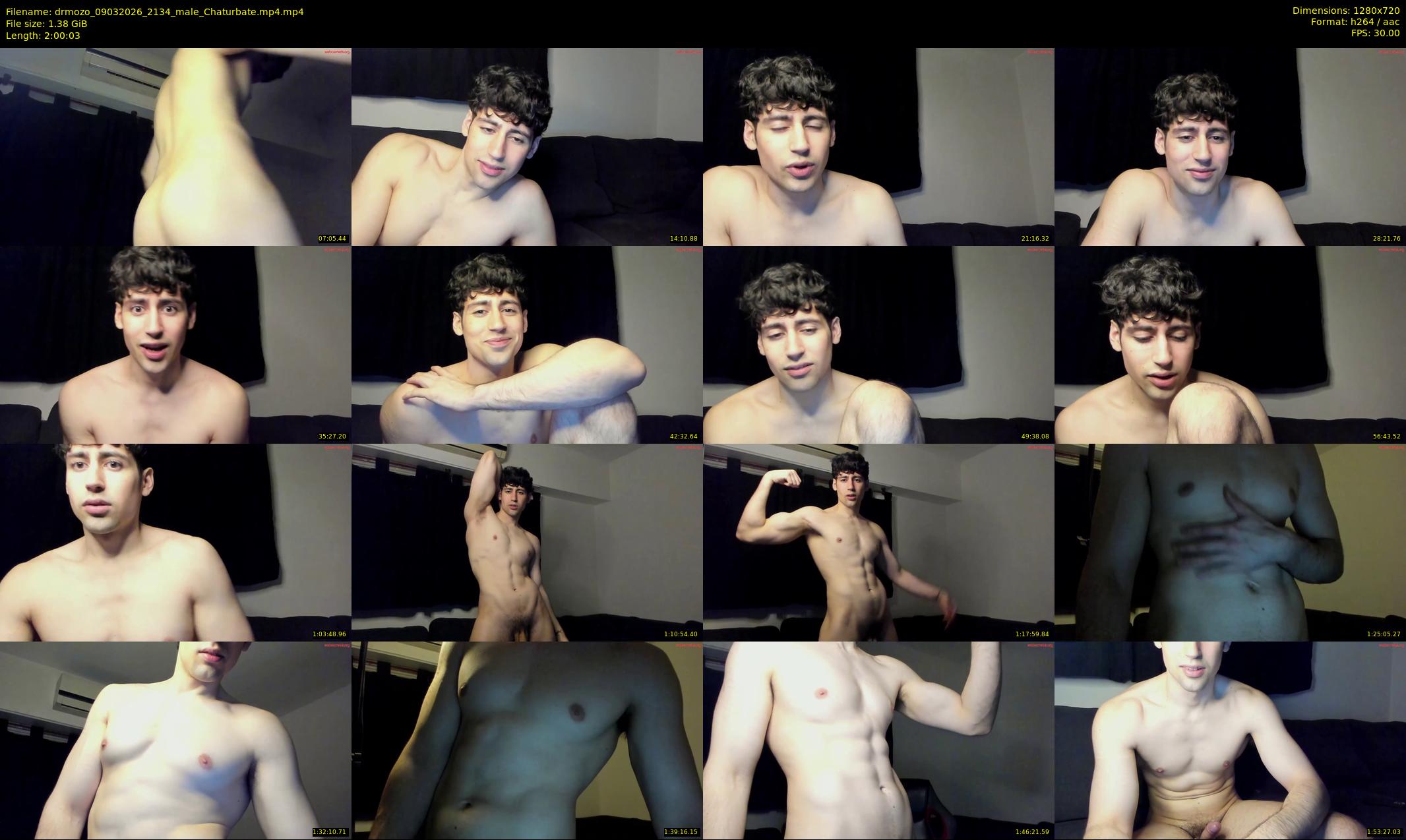 drmozo — 121 minute Chaturbate male cam show recording, 720p, Mar 9, 2026
