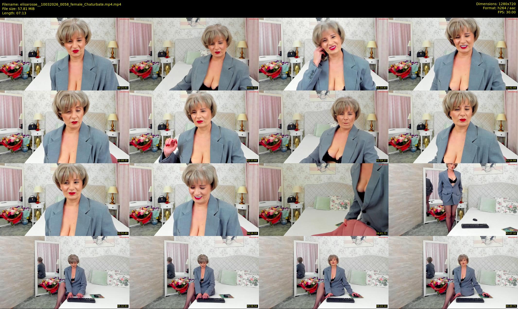 elisarosse_ — 8 minute Chaturbate female cam show recording, 720p, Mar 10, 2026