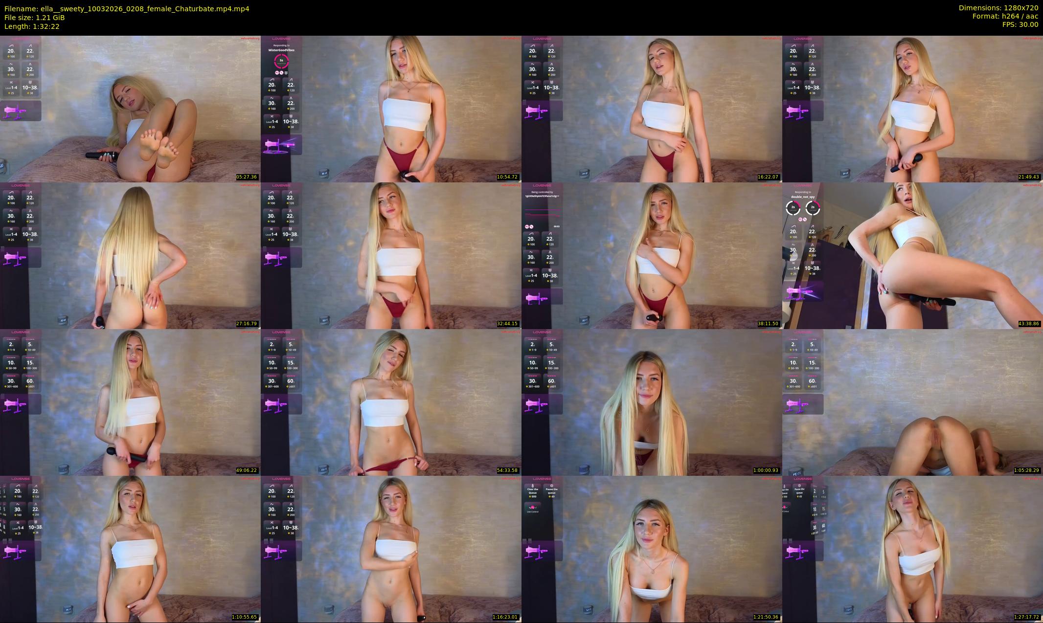 ella__sweety — 93 minute Chaturbate female cam show recording, 720p, Mar 10, 2026