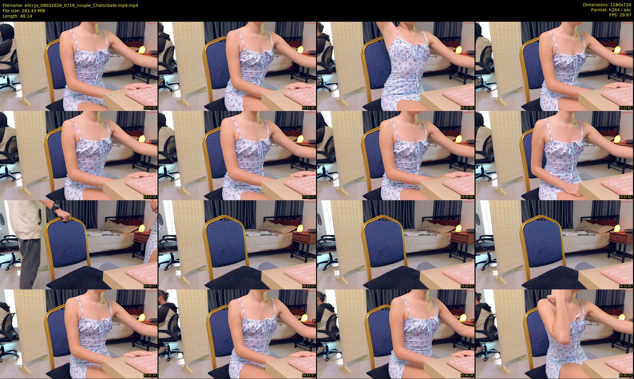 ellcrys — 49 minute Chaturbate couple cam show recording, 720p, Mar 9, 2026