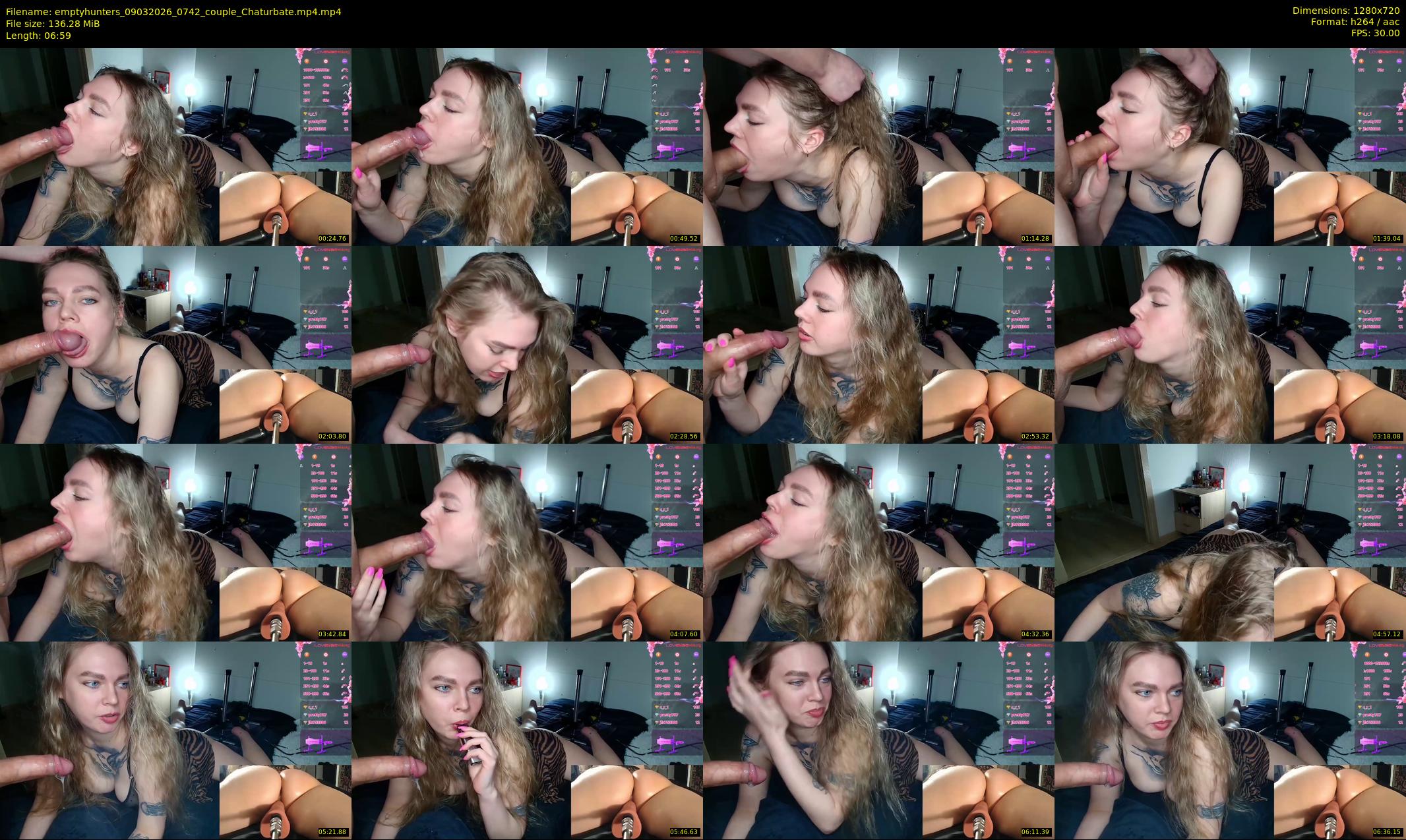 emptyhunters — 7 minute Chaturbate couple cam show recording, 720p, Mar 9, 2026
