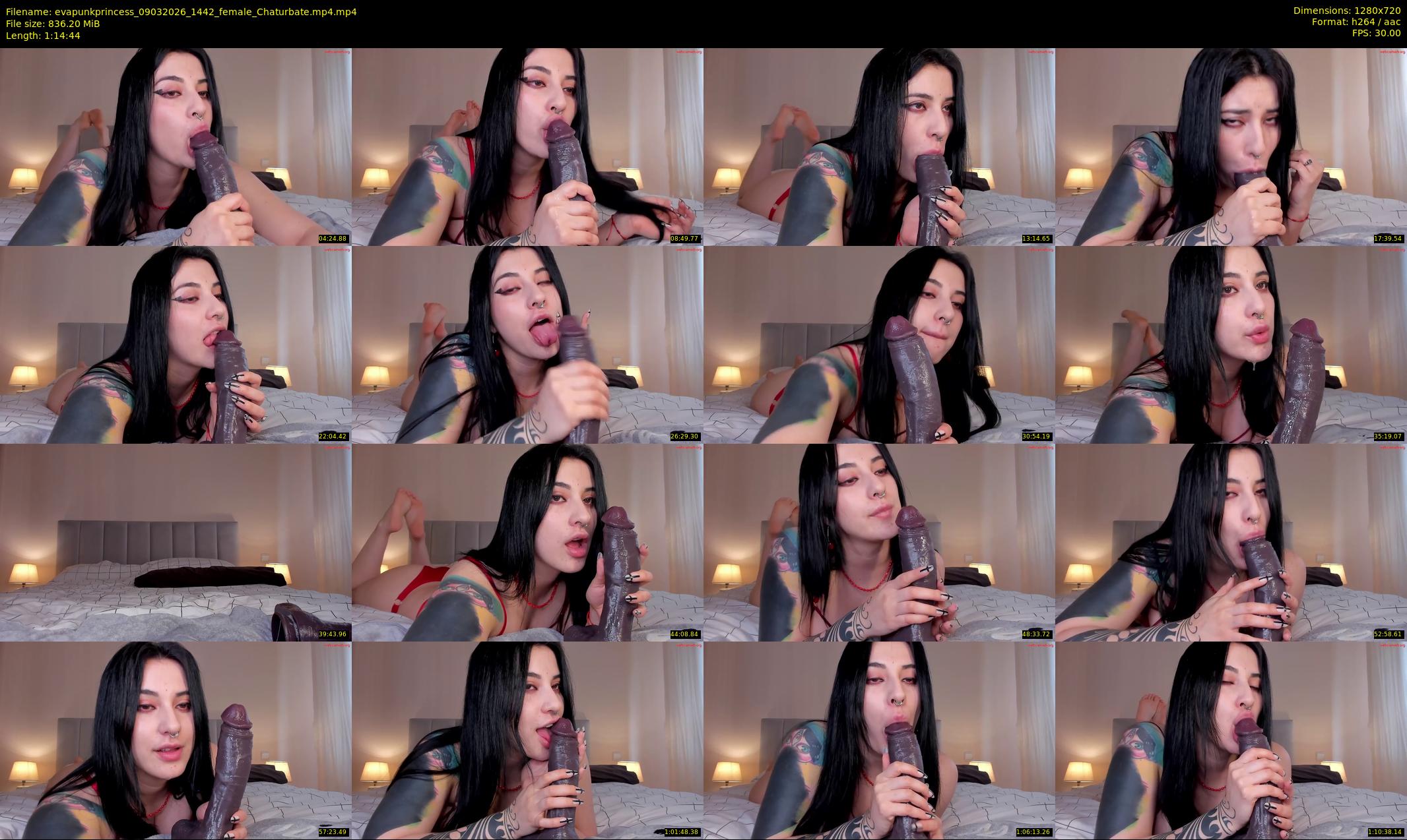 evapunkprincess — 75 minute Chaturbate female cam show recording, 720p, Mar 9, 2026