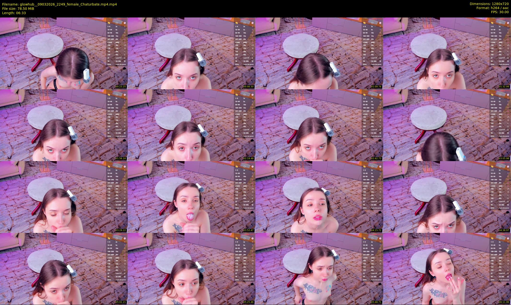 glowhub_ — 7 minute Chaturbate female cam show recording, 720p, Mar 9, 2026