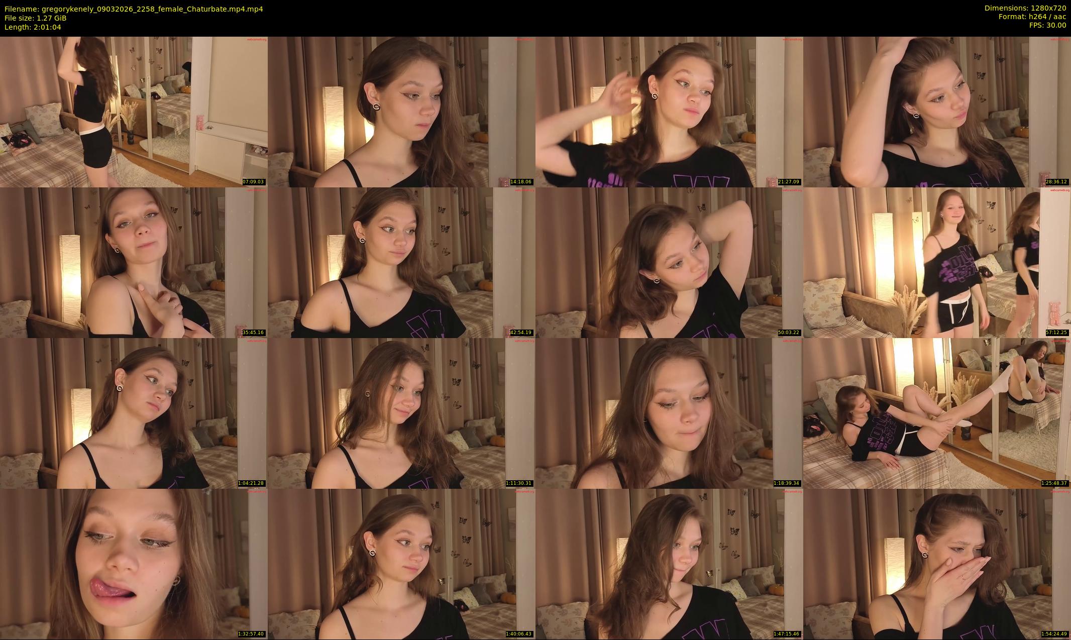 gregorykenely — 122 minute Chaturbate female cam show recording, 720p, Mar 9, 2026