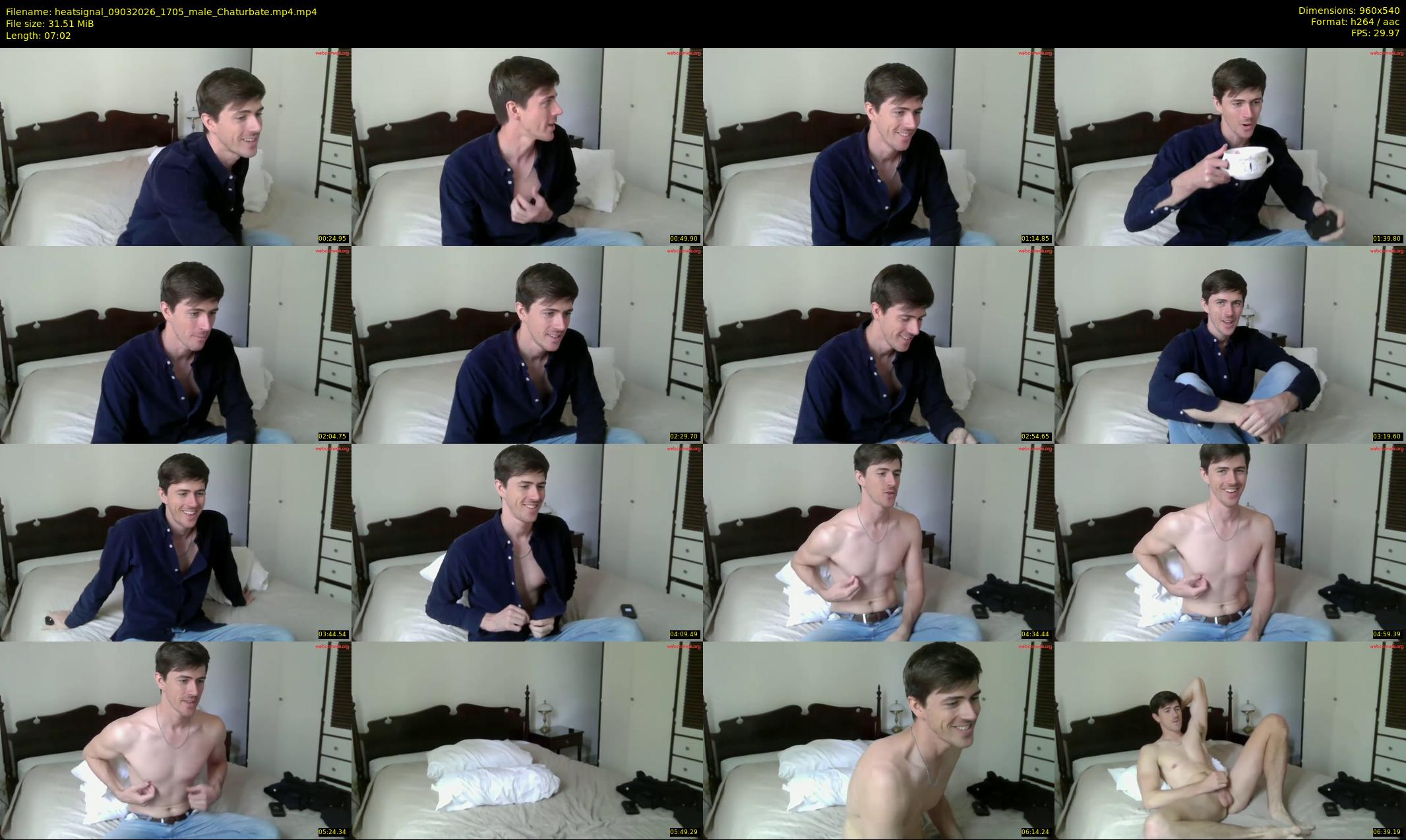 heatsignal — 8 minute Chaturbate male cam show recording, 480p, Mar 9, 2026