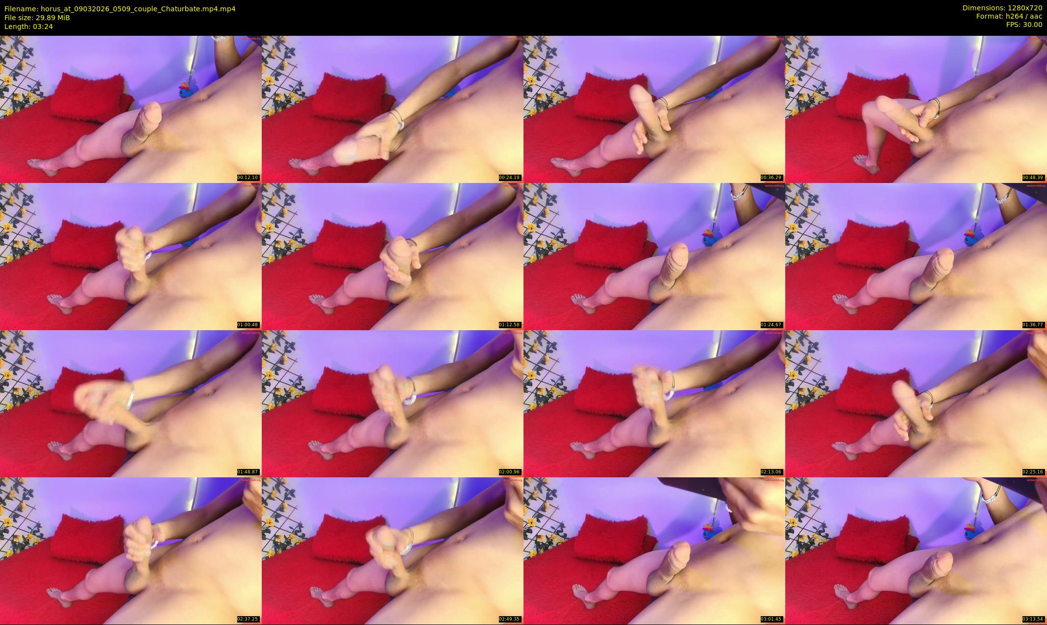 horus_at — 4 minute Chaturbate couple cam show recording, 720p, Mar 9, 2026