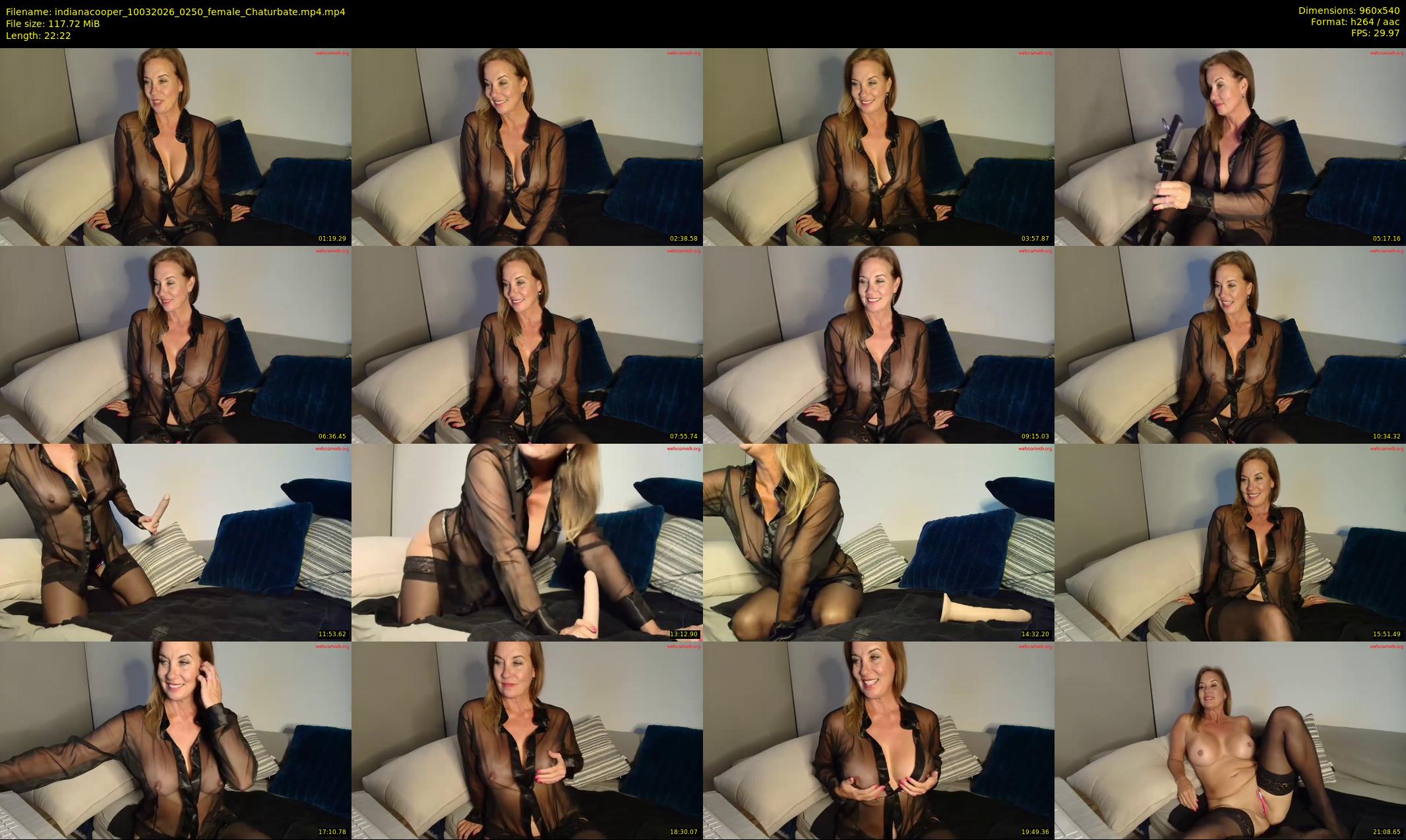 indianacooper — 23 minute Chaturbate female cam show recording, 480p, Mar 10, 2026