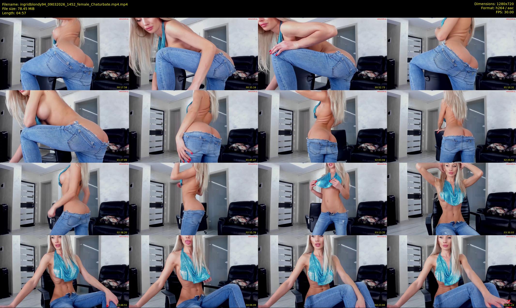 ingridblondy94 — 5 minute Chaturbate female cam show recording, 720p, Mar 9, 2026