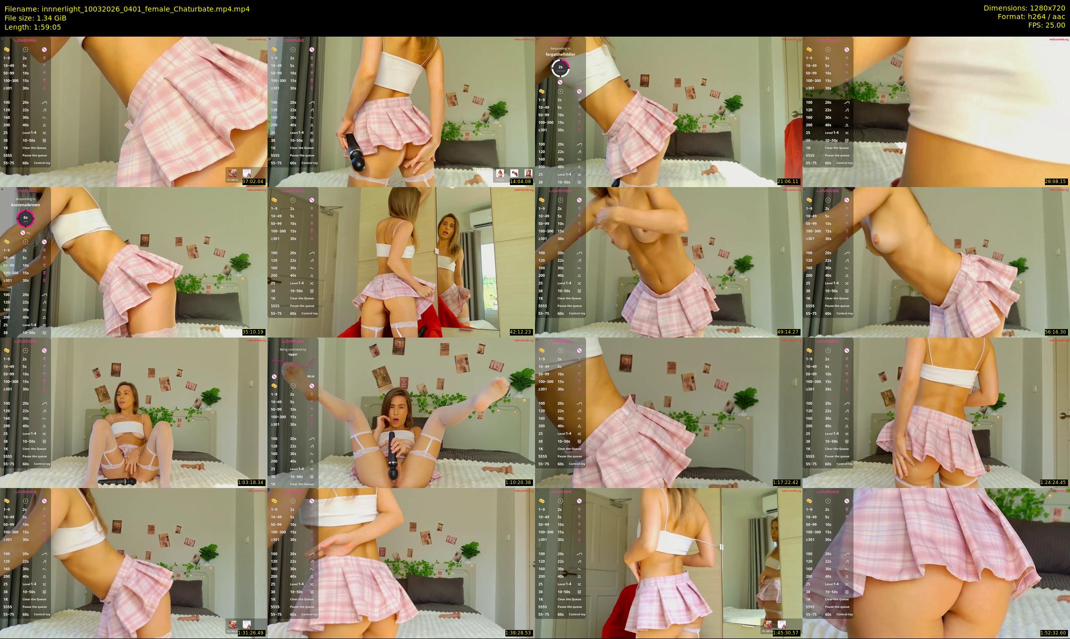 innnerlight — 120 minute Chaturbate female cam show recording, 720p, Mar 10, 2026