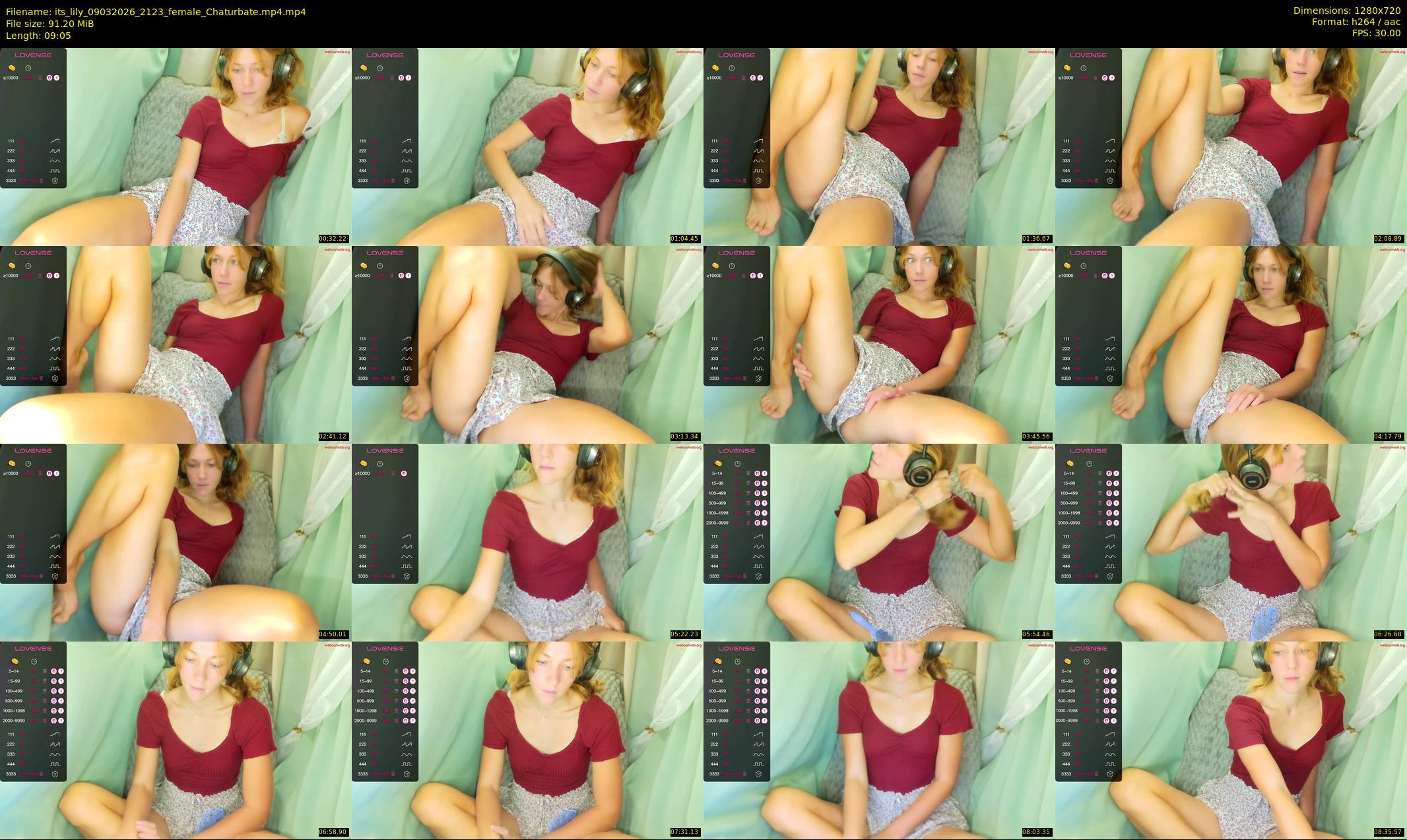 its_lily — 10 minute Chaturbate female cam show recording, 720p, Mar 9, 2026