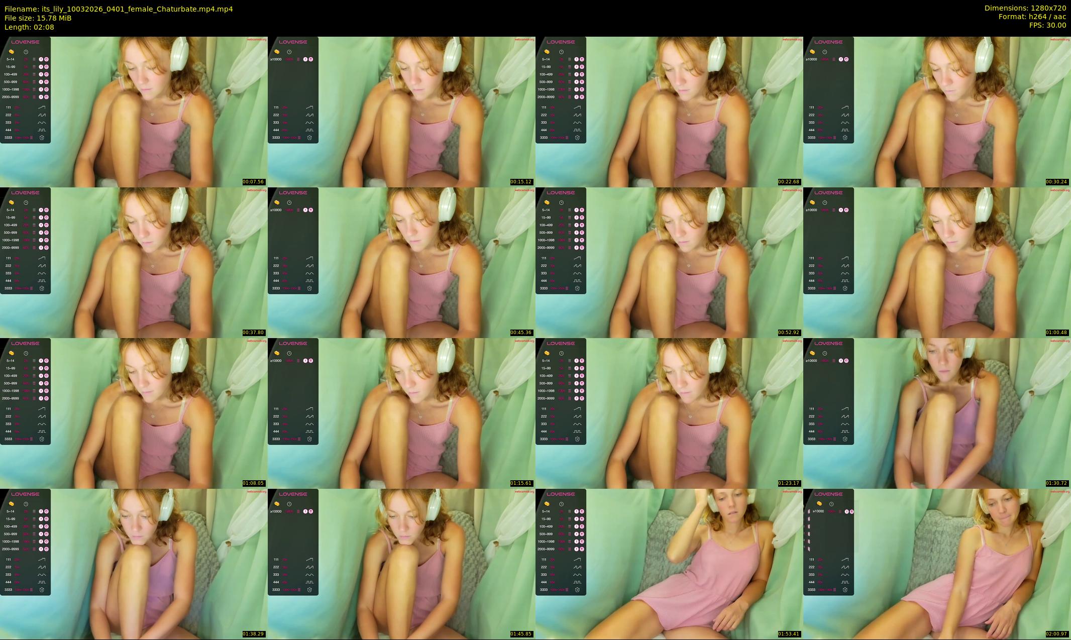 its_lily — 3 minute Chaturbate female cam show recording, 720p, Mar 10, 2026