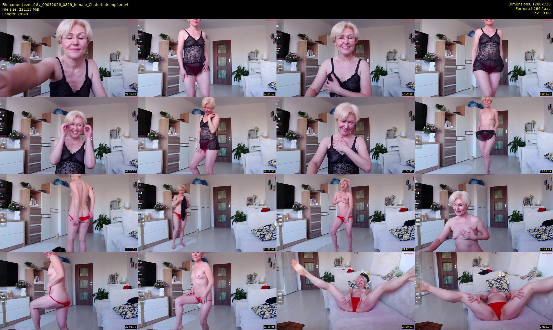 jasmin18v — 29 minute Chaturbate female cam show recording, 720p, Mar 9, 2026
