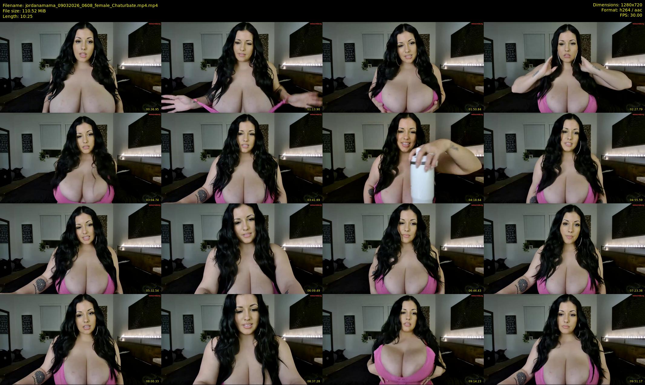 jordanamama — 11 minute Chaturbate couple cam show recording, 720p, Mar 9, 2026